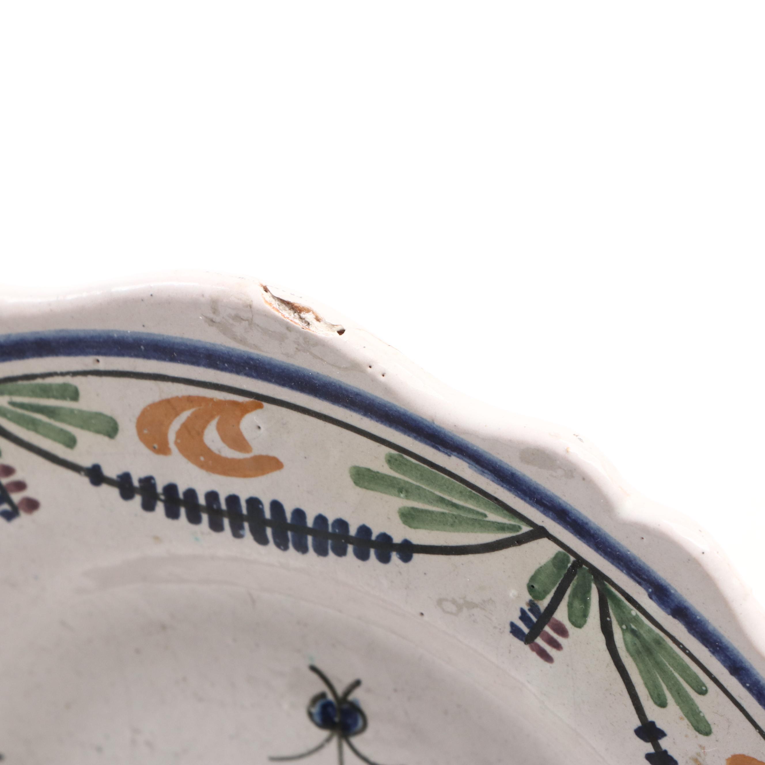 Mason's "Green Bible" Cup and Saucer with Other Glass and Ceramic Tableware