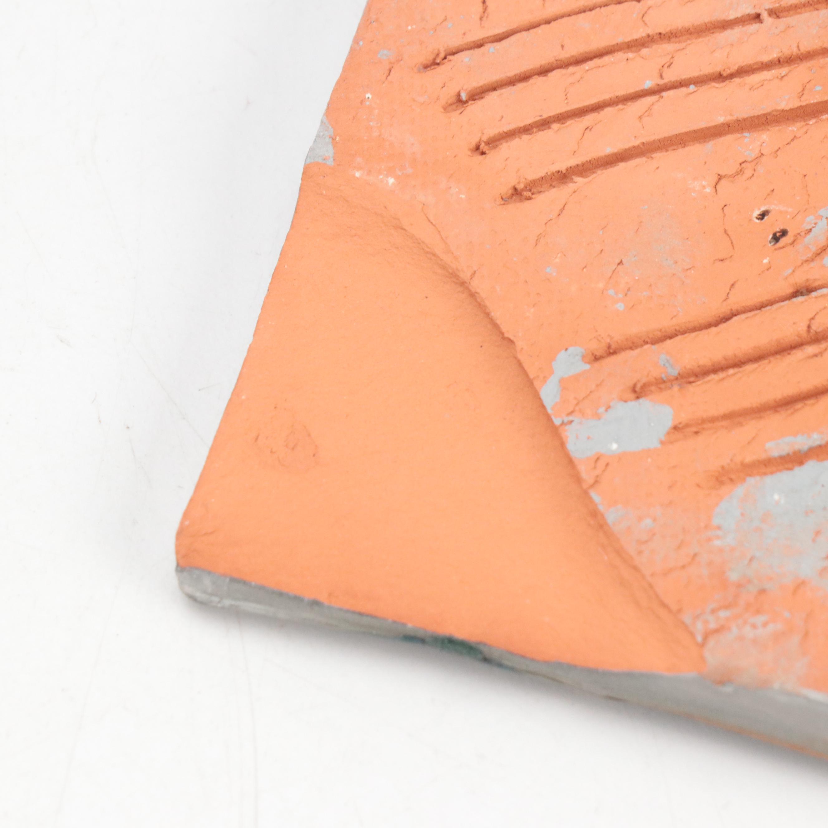 Lori Bartman Handcrafted Ceramic Striped and Tree Tiles