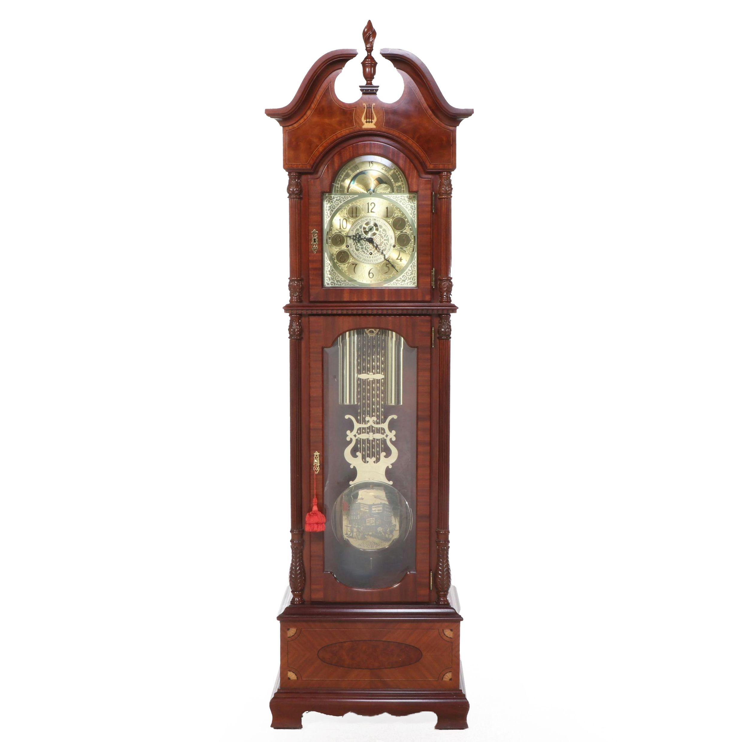 Baldwin Piano & Organ Co. 125th Anniversary Grandfather Clock