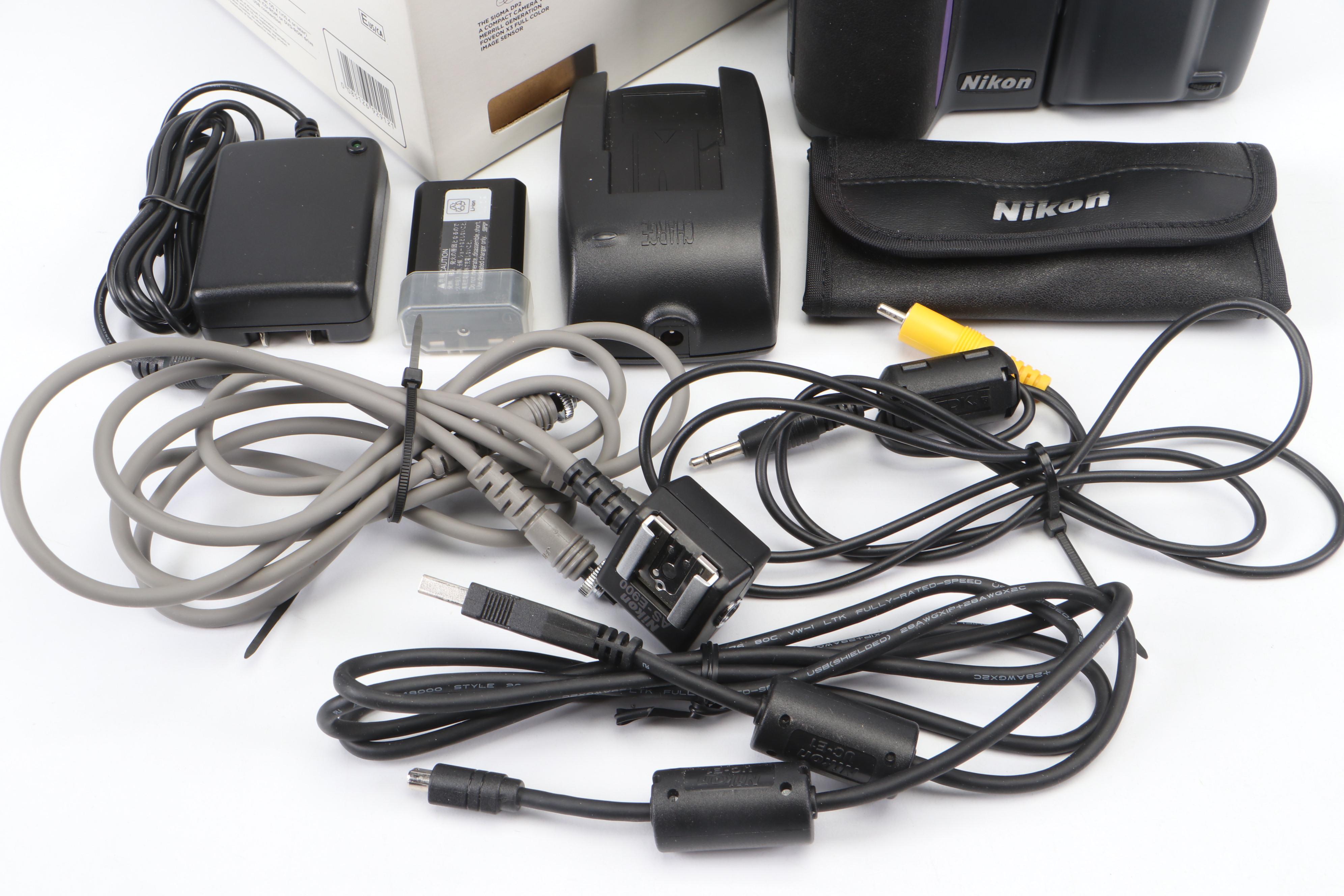 Nikon Coolpix 995 and Sigma DP2 Cameras