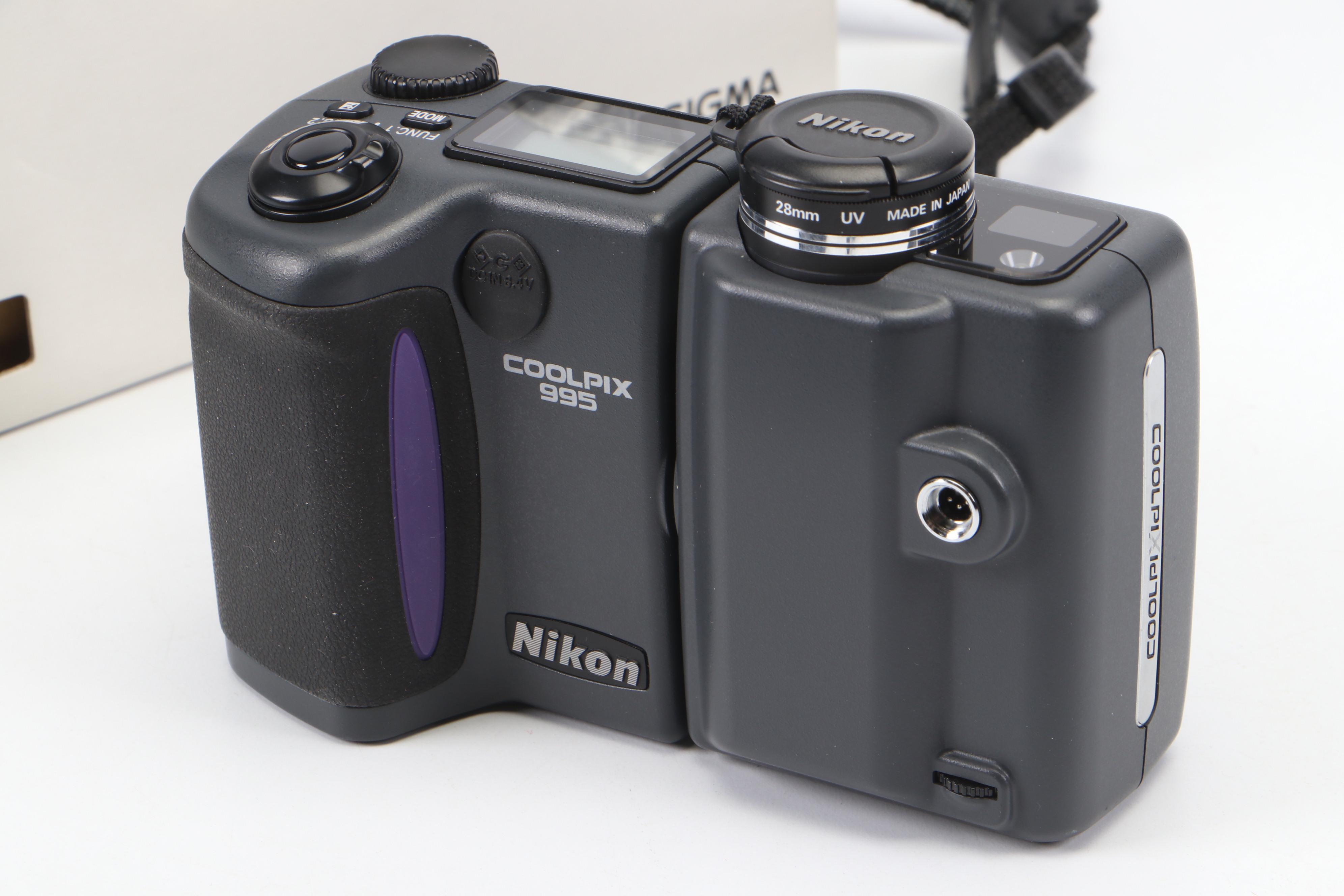 Nikon Coolpix 995 and Sigma DP2 Cameras