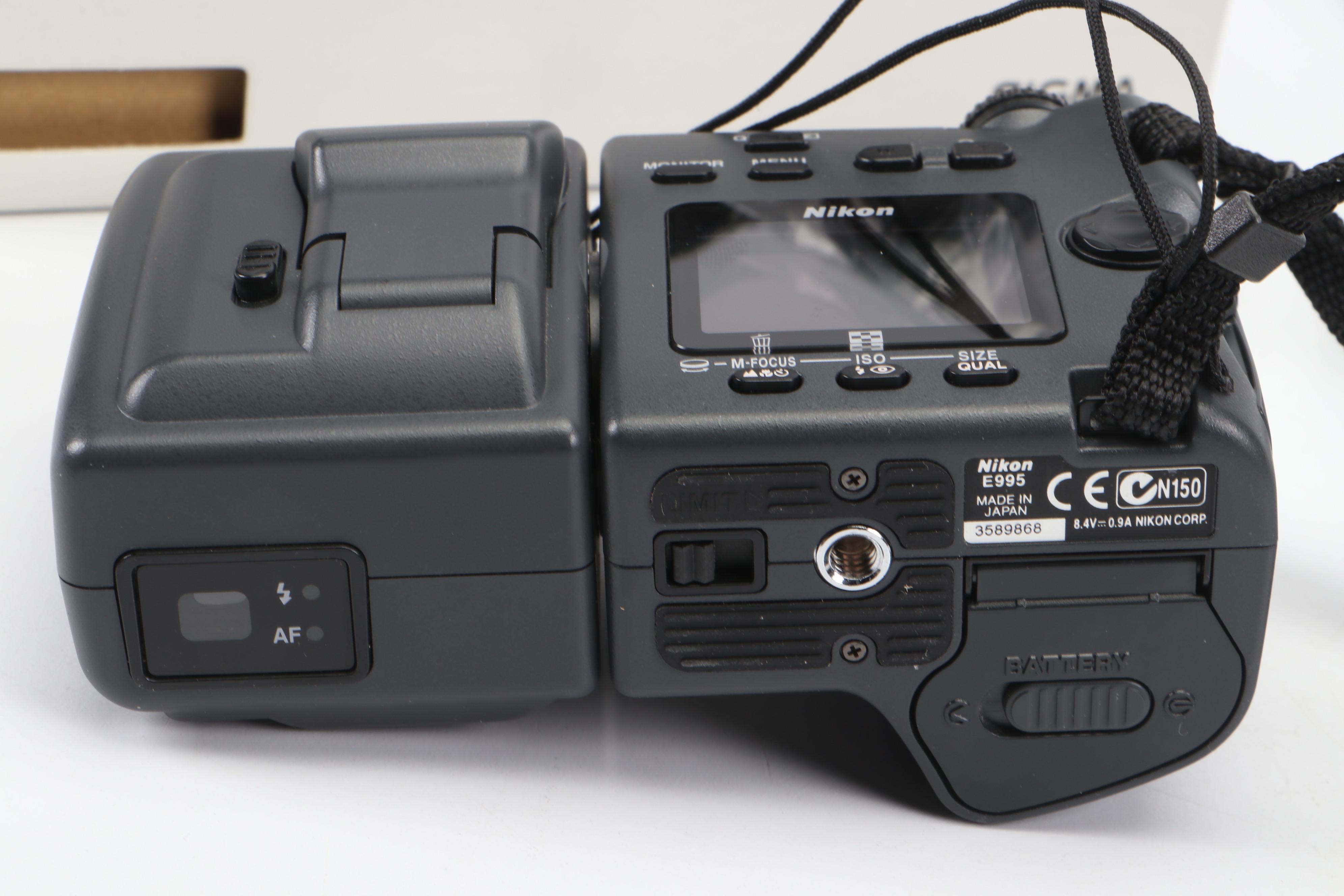 Nikon Coolpix 995 and Sigma DP2 Cameras