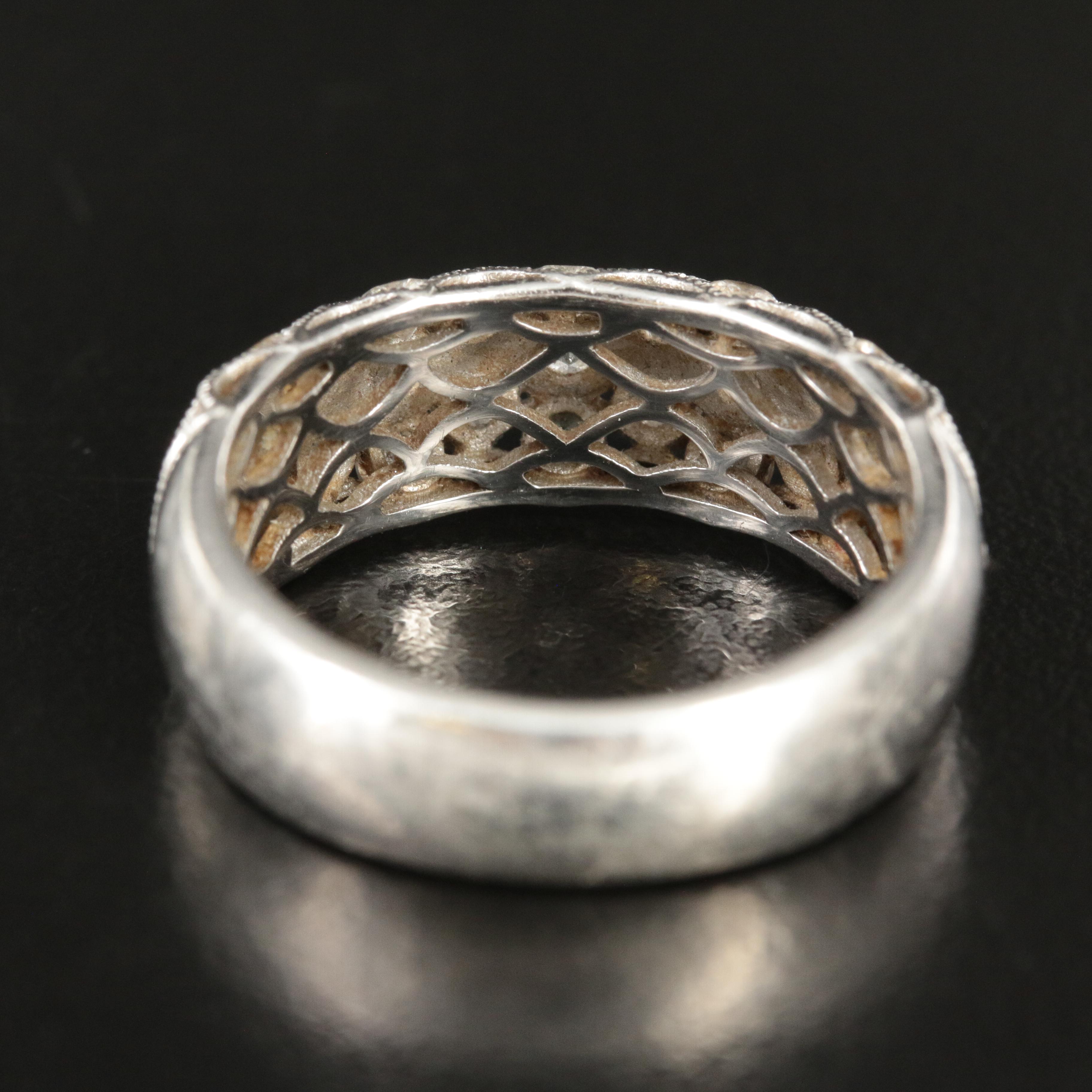 Tacori IV Sterling and CZ Ring