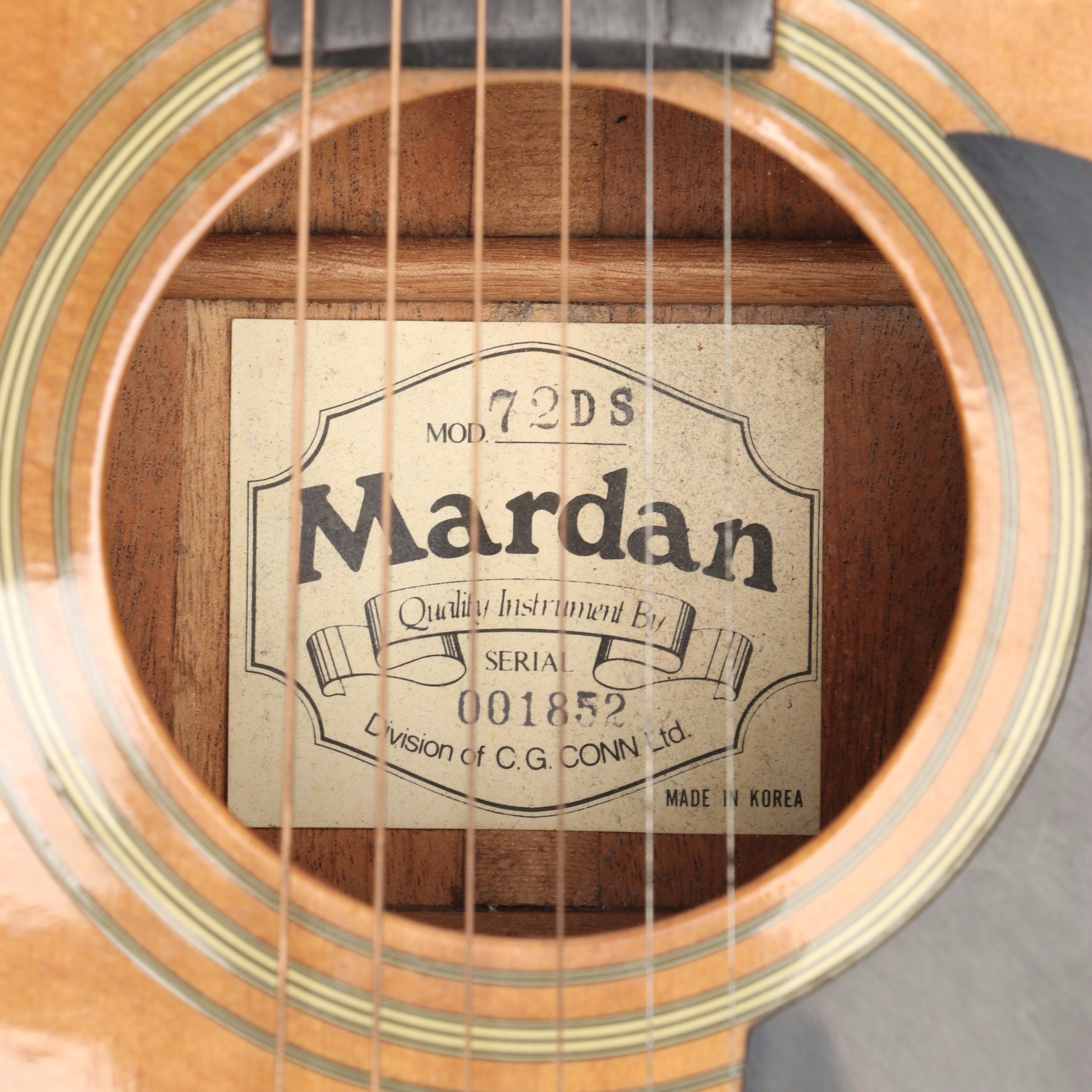 Mardan Spruce Top and Rosewood Acoustic Guitar