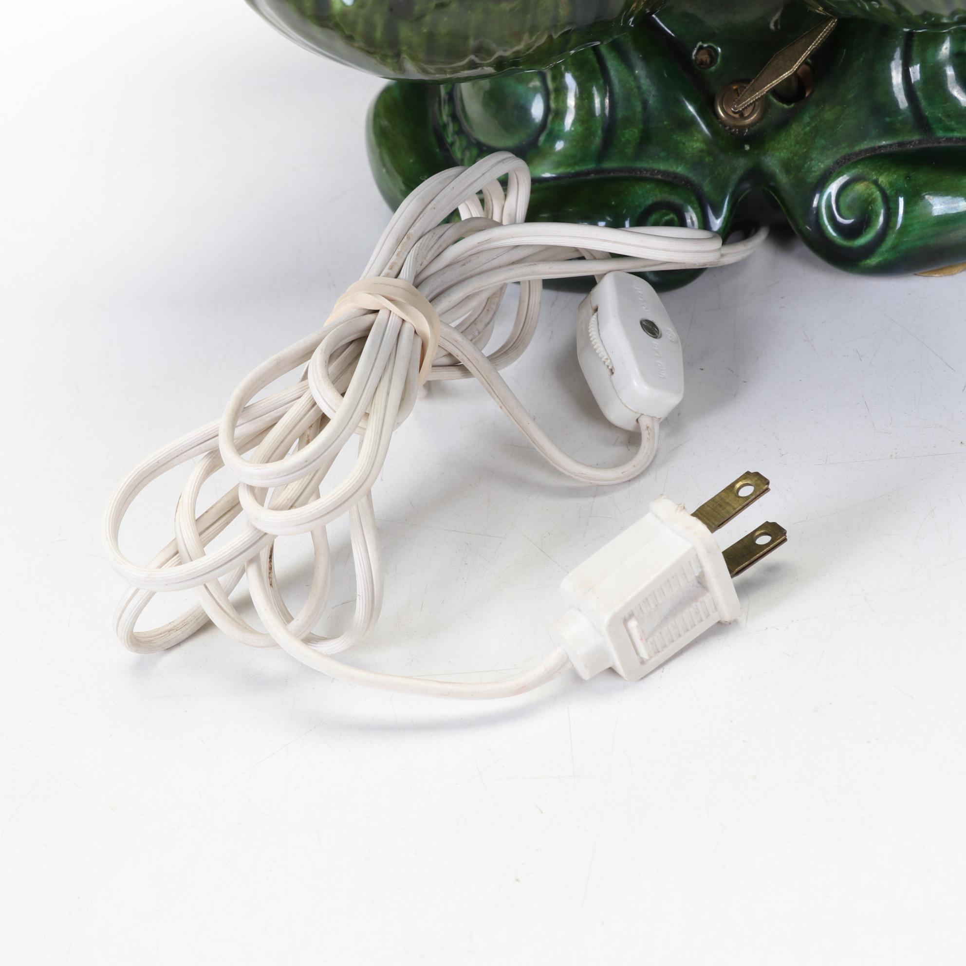 Large Ceramic Christmas Tree, Late 20th Century