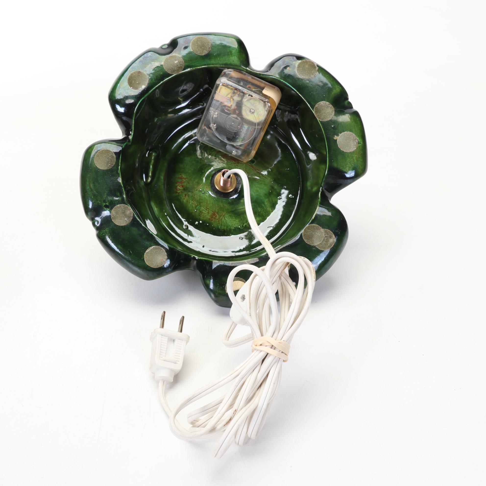 Large Ceramic Christmas Tree, Late 20th Century