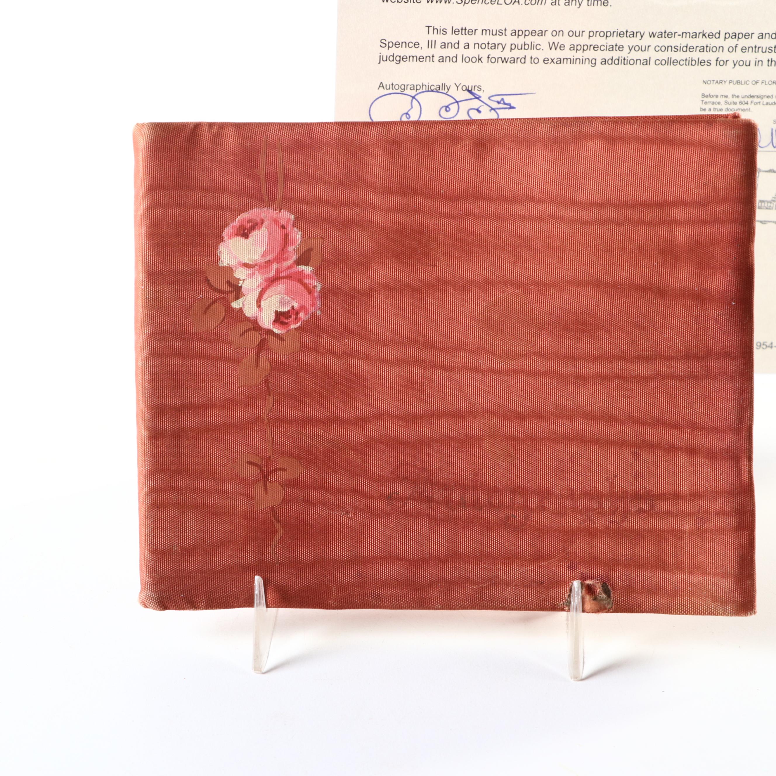 Autograph Book with Audrey Hepburn, Rocky Marciano and More Autographs, 1950s