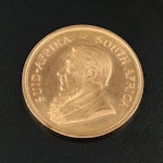 1978 South Africa Krugerrand 1oz. Gold Bullion Coin