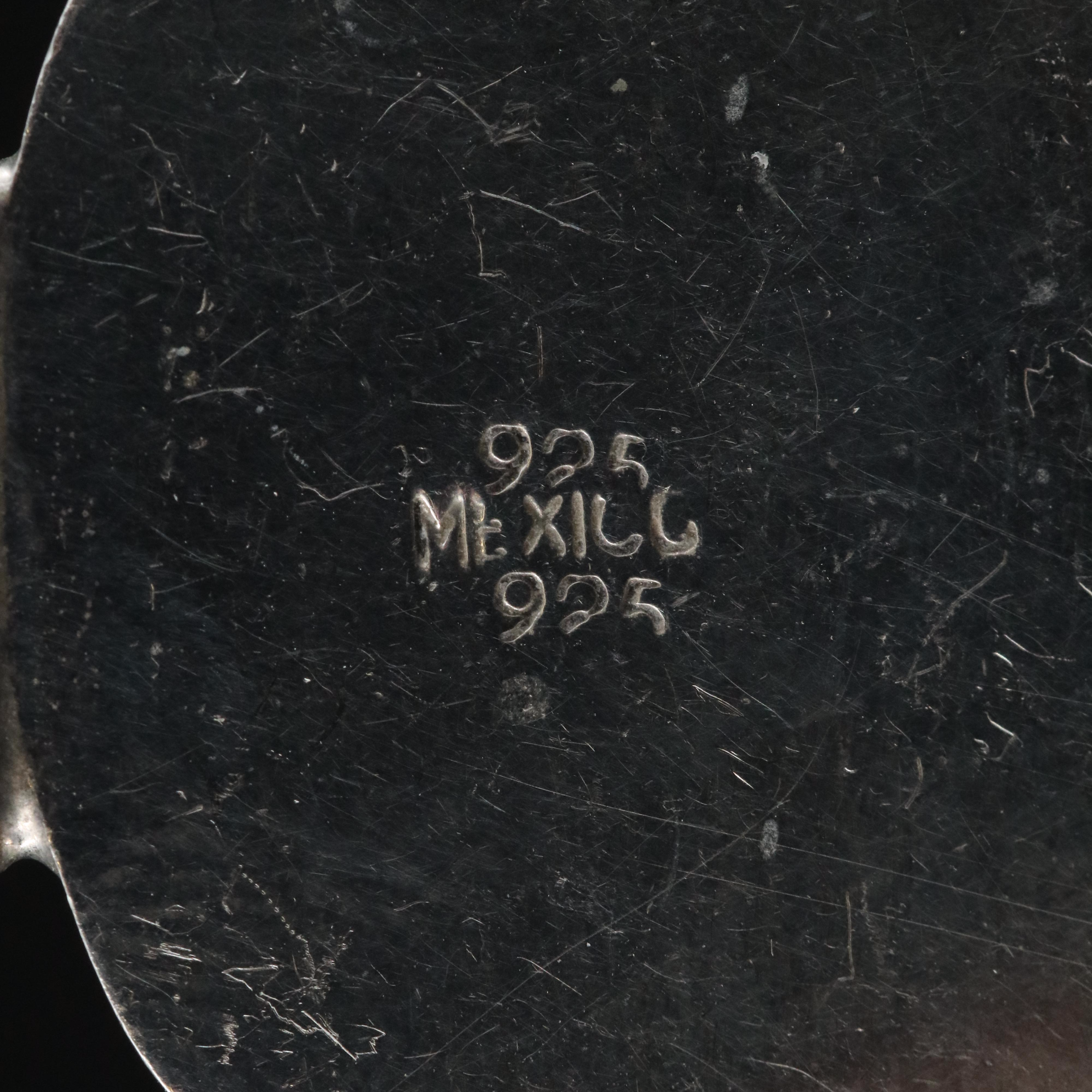 Sterling Composite Turquoise and Imitation Turquoise Ring and Slide Pendant