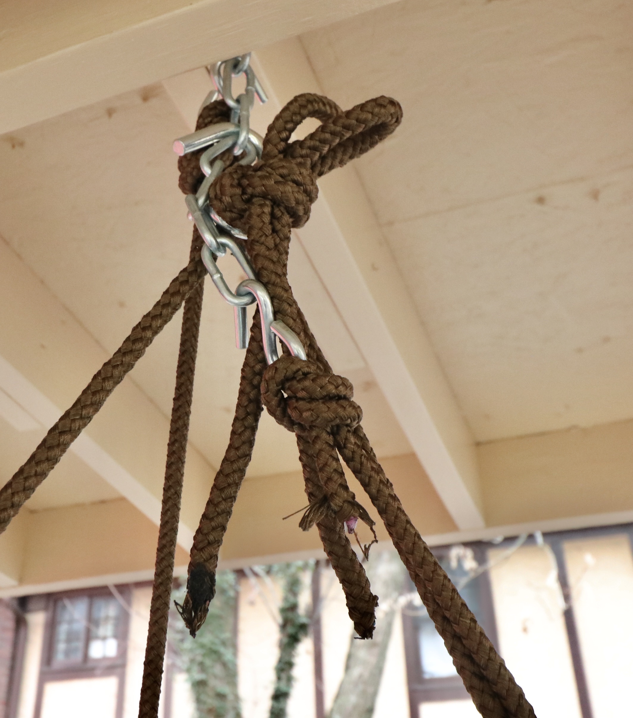 SoCo "Low Country Lounger" PE Rattan Porch Swing