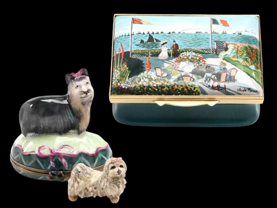 Curated Collection: Halcyon Days Limited Edition Enamel Boxes & Other Collectibles