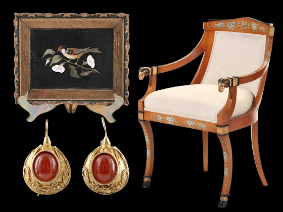 Curated Collection: Finery For The Home, Art & Jewelry