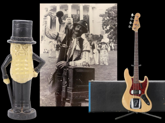 Collection From Famed Entertainer Joe Bush: MCM Furniture, Vintage Fender Bass Guitars, Art & Décor