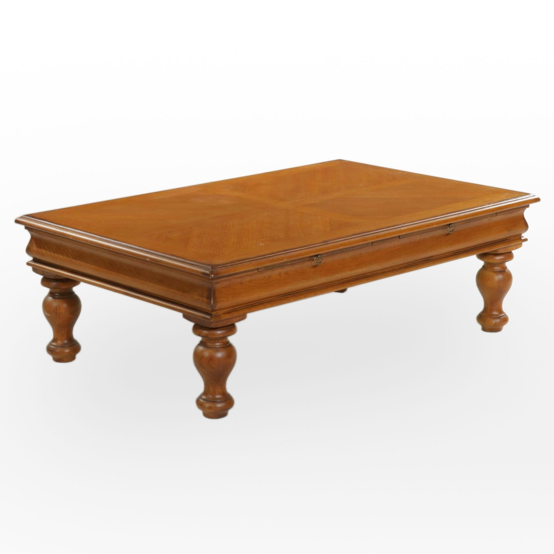 Drexel-Heritage "Royal Country Retreats" Oak Coffee Table