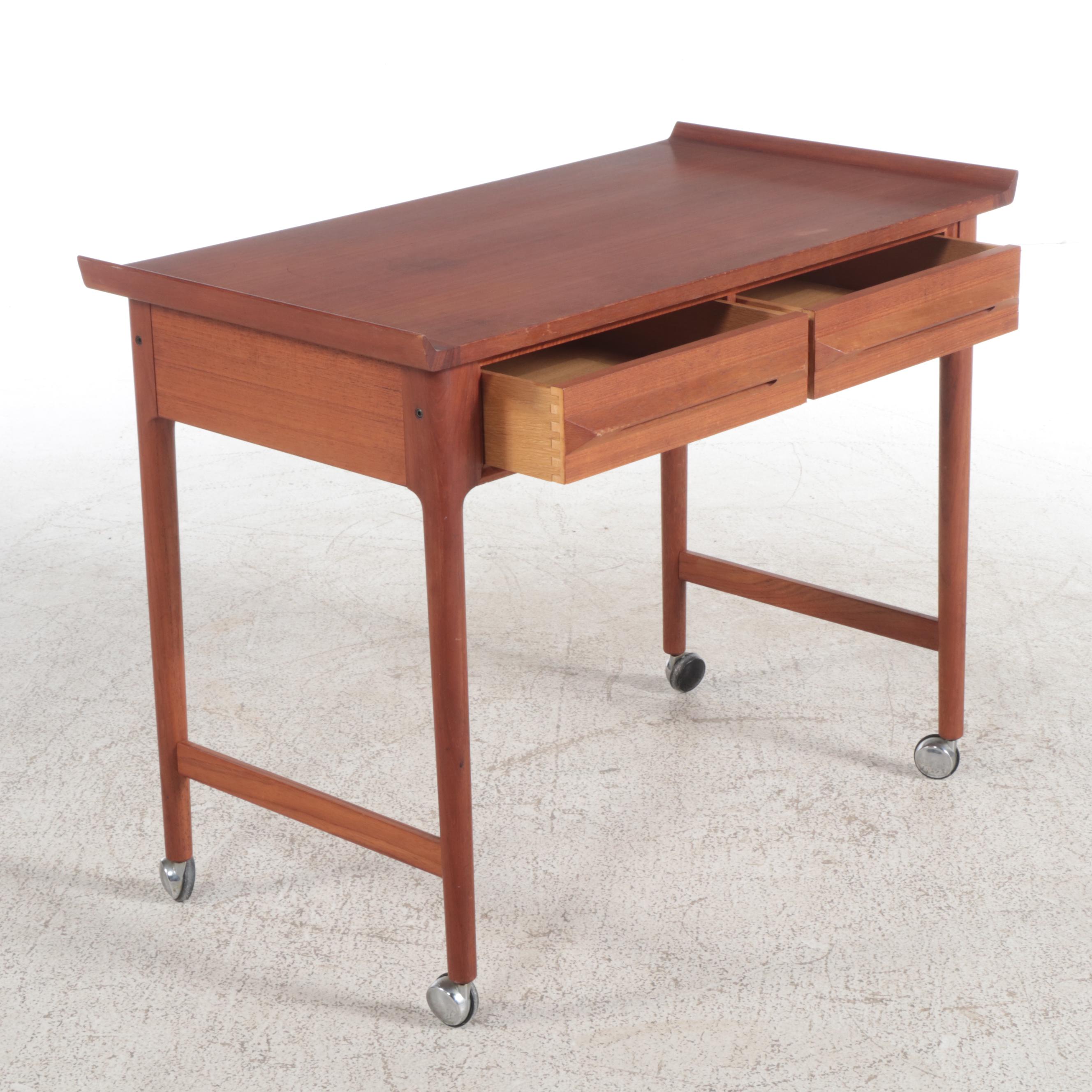 Torbjorn Afdal for Mellemstrands Bruksbo Modern Teak Trolley Cart, 1970–1980s