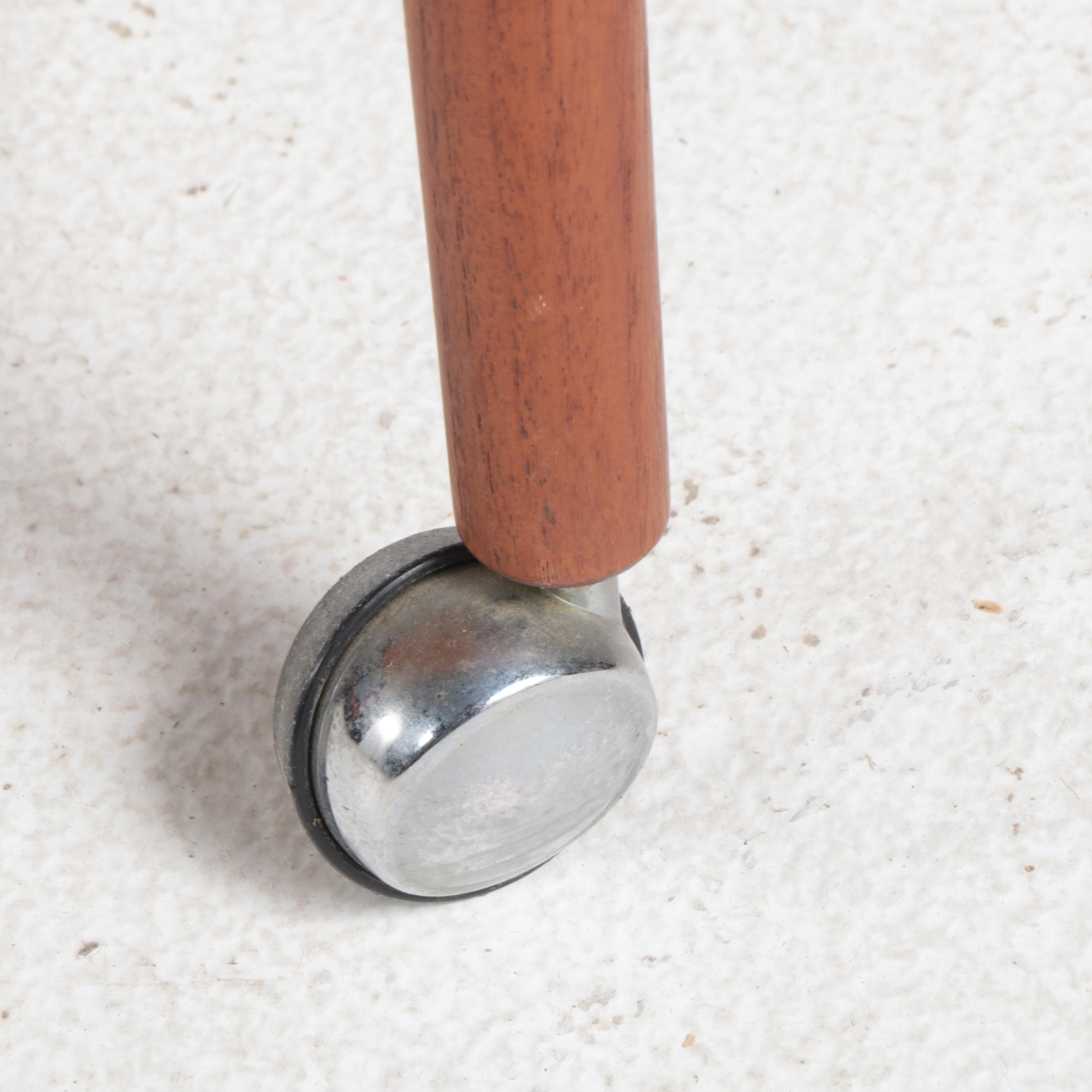 Torbjorn Afdal for Mellemstrands Bruksbo Modern Teak Trolley Cart, 1970–1980s