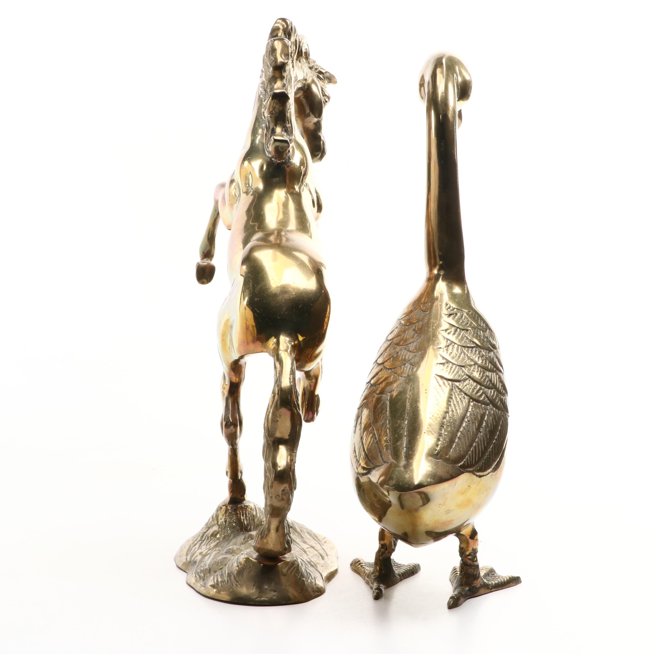 Sankyo Resin Music Box, M. Requena Porcelain Elephant Figurine and More