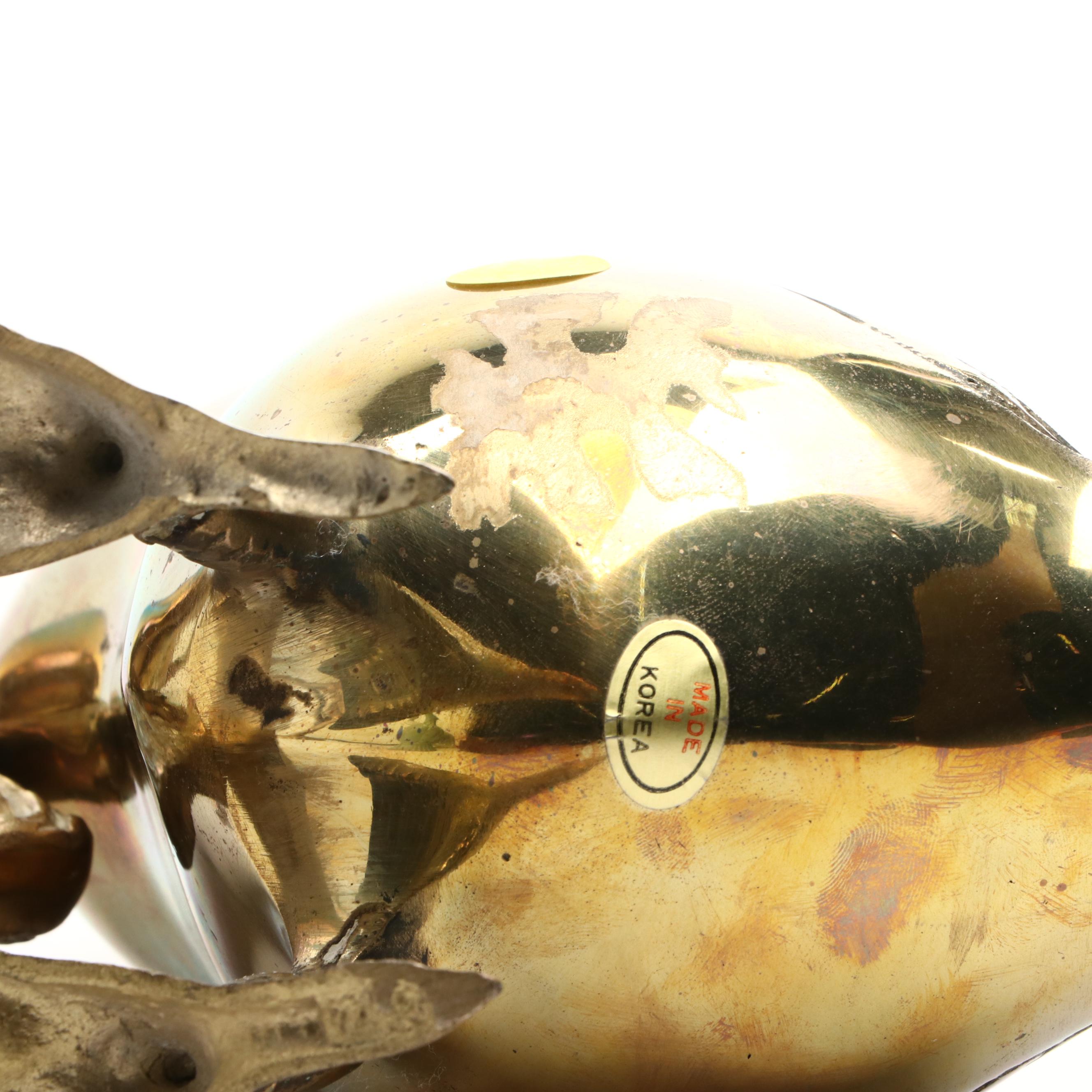 Sankyo Resin Music Box, M. Requena Porcelain Elephant Figurine and More