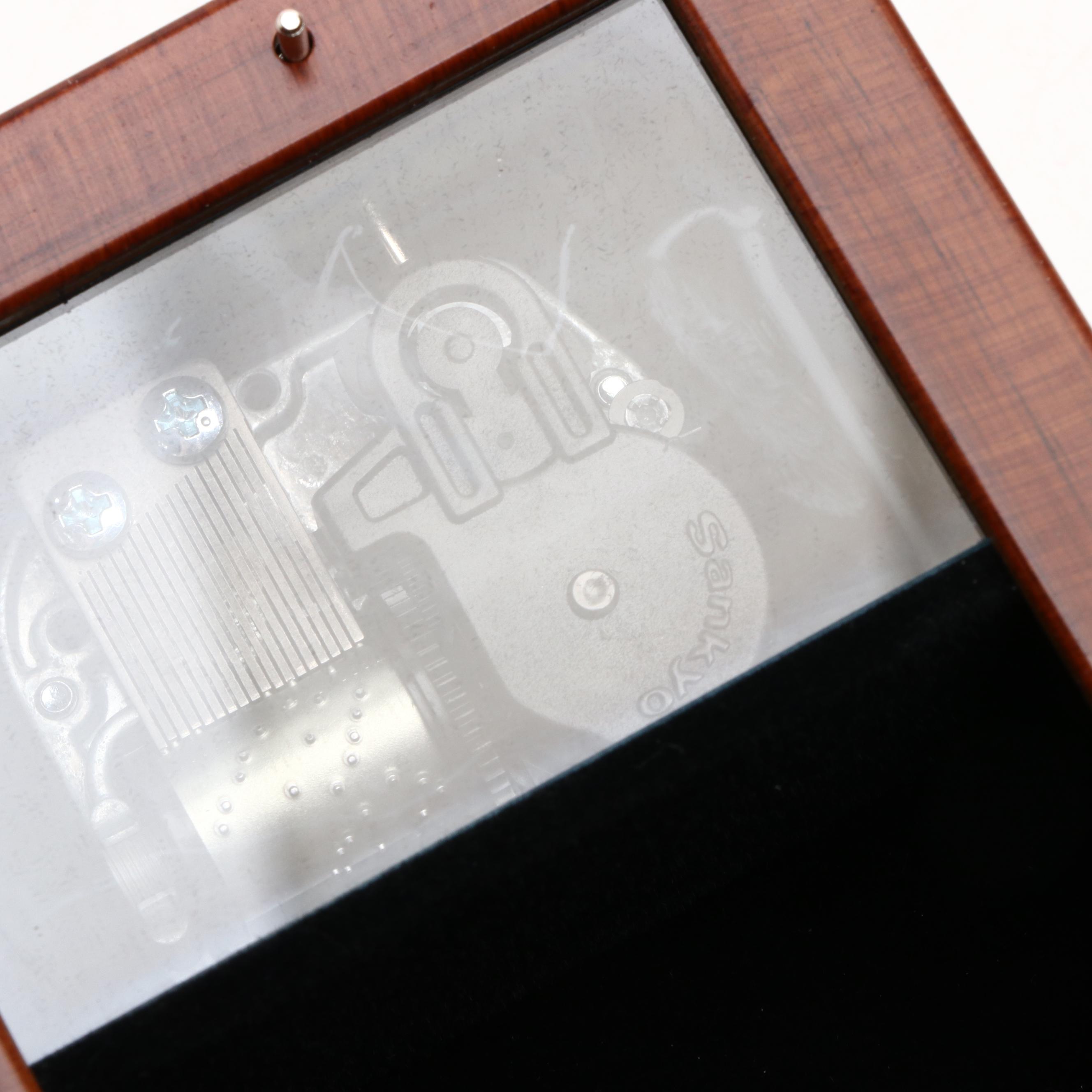 Sankyo Resin Music Box, M. Requena Porcelain Elephant Figurine and More