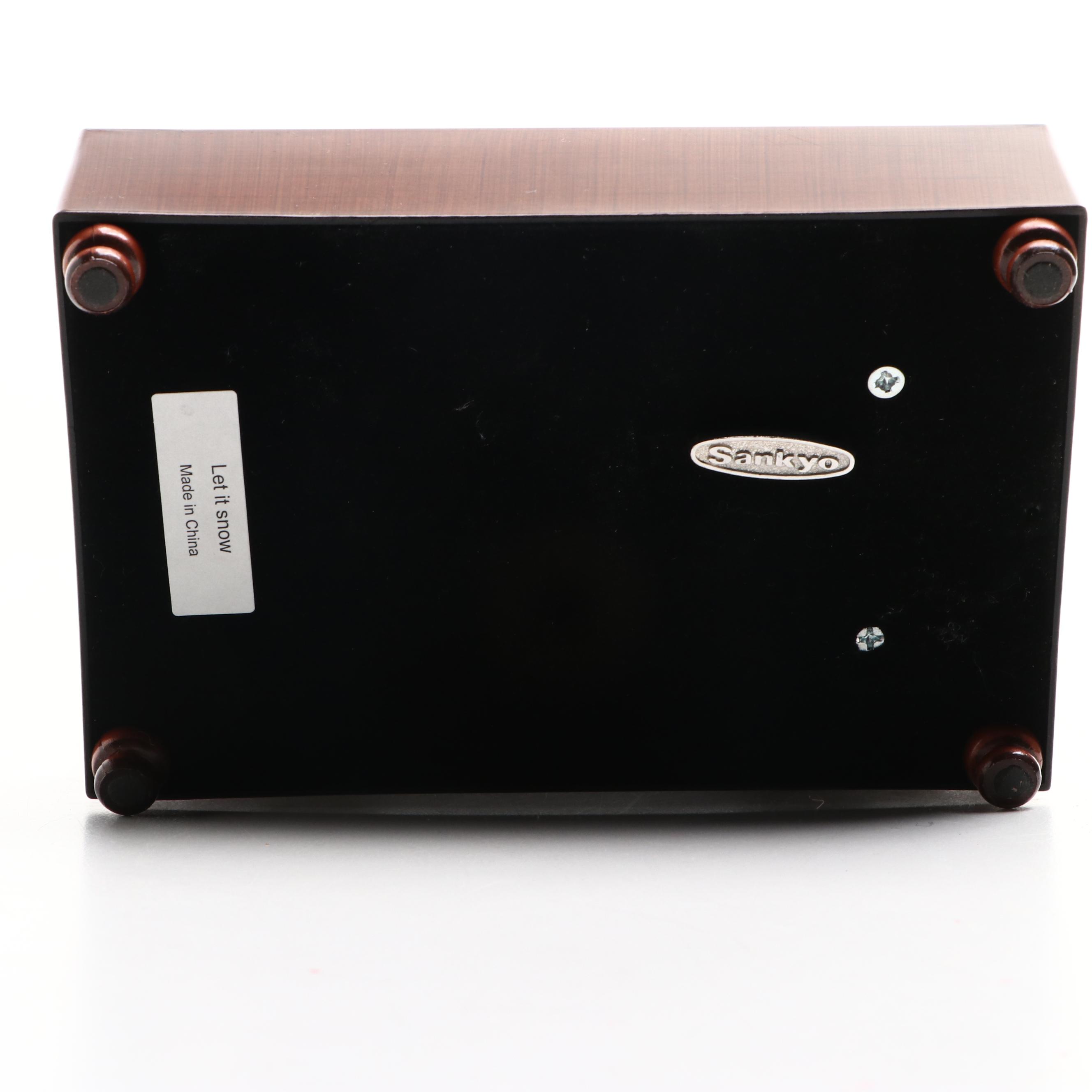 Sankyo Resin Music Box, M. Requena Porcelain Elephant Figurine and More