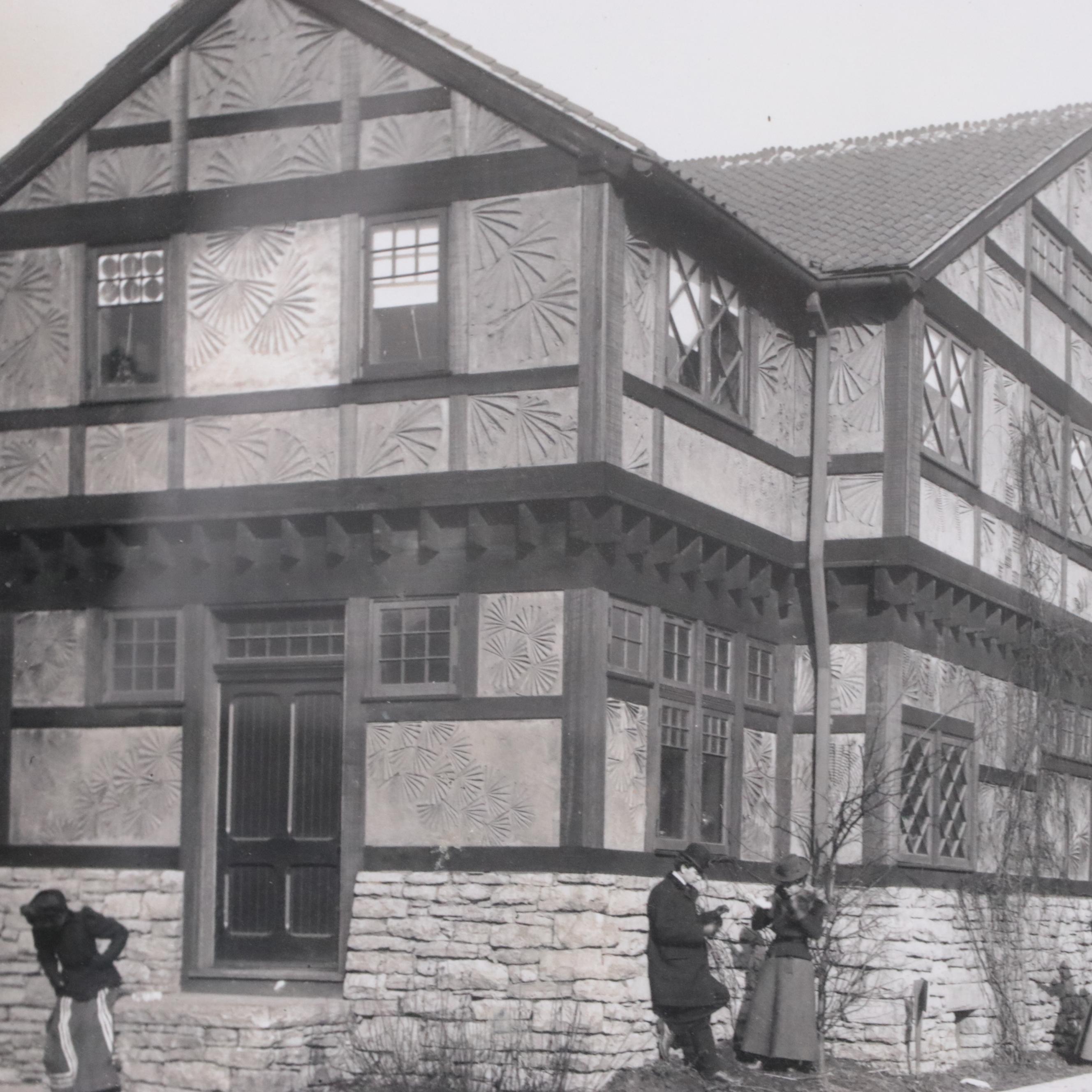 Silver Gelatin Photograph of Rookwood Pottery Building, Cincinnati, Ohio