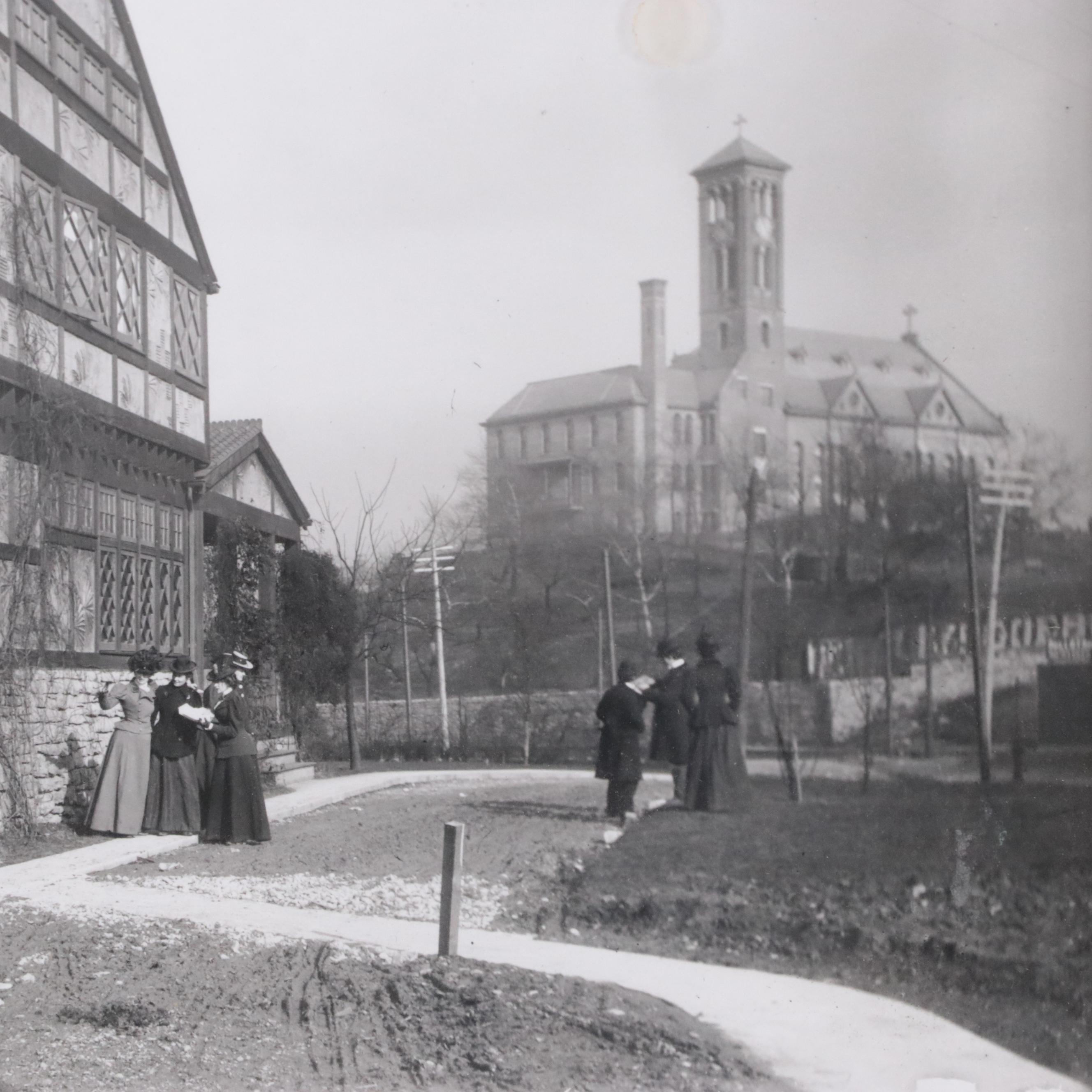 Silver Gelatin Photograph of Rookwood Pottery Building, Cincinnati, Ohio