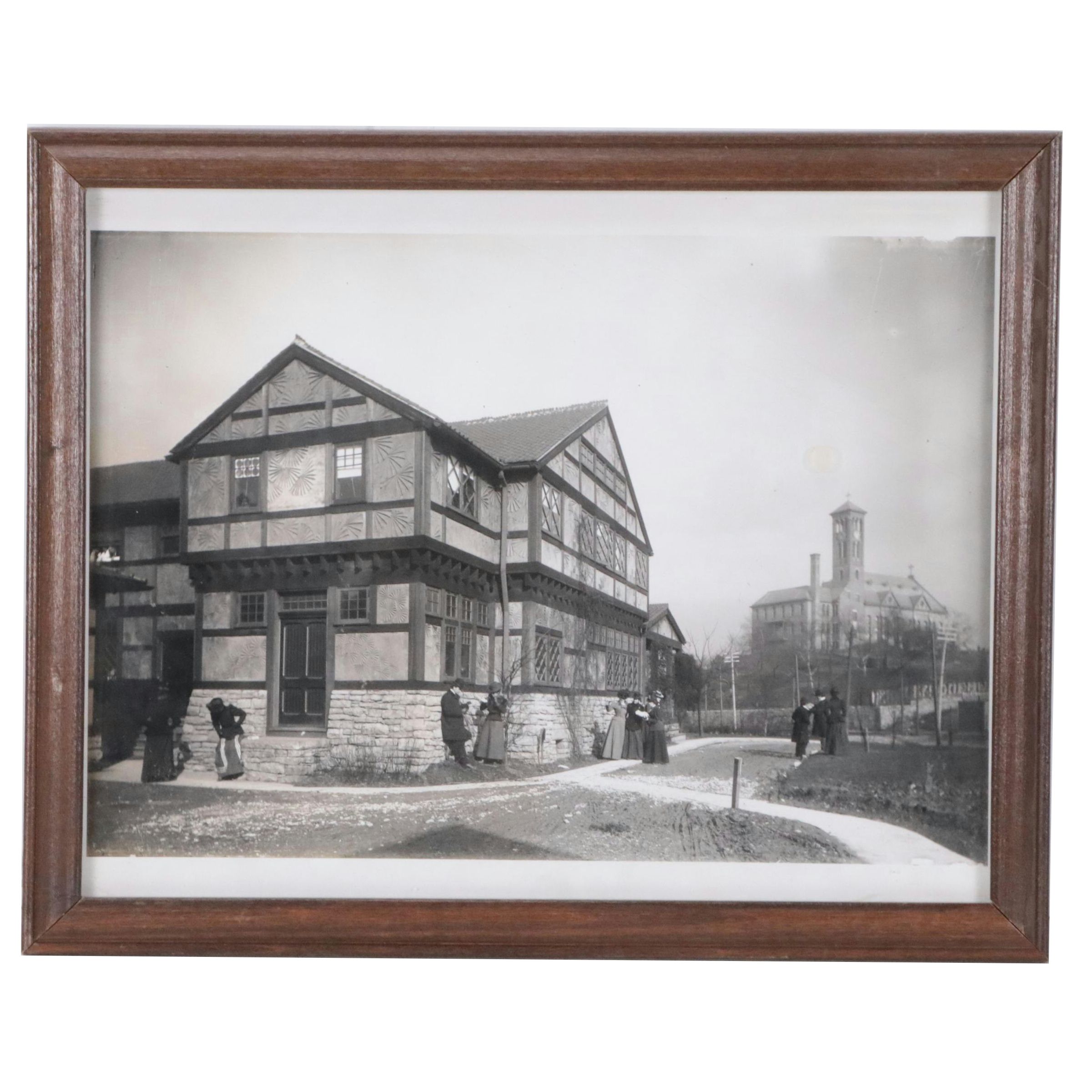 Silver Gelatin Photograph of Rookwood Pottery Building, Cincinnati, Ohio