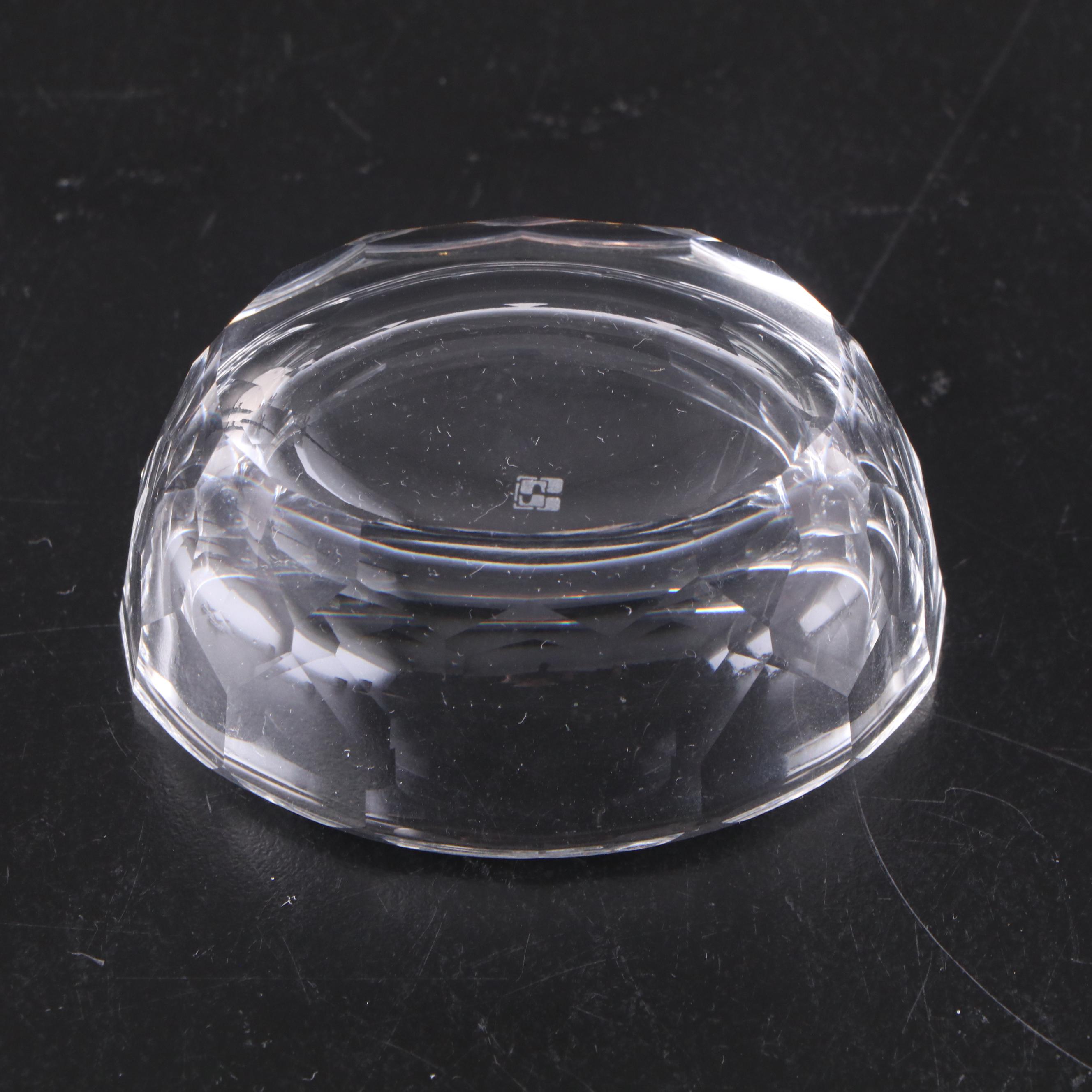 Swarovski Crystal Butterfly Box with Swans and Other Figurines