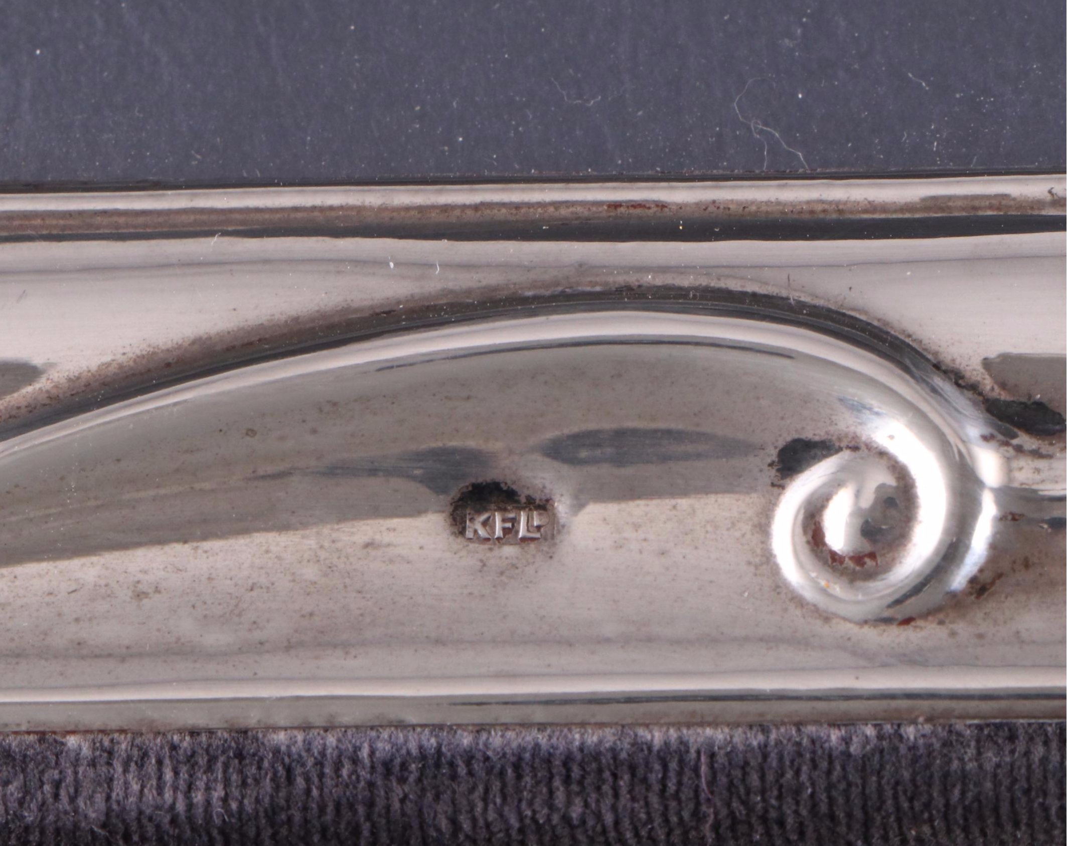 Keyford Frames Ltd. Sterling Silver Picture Frame, 1986