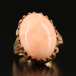 14K Coral Ring