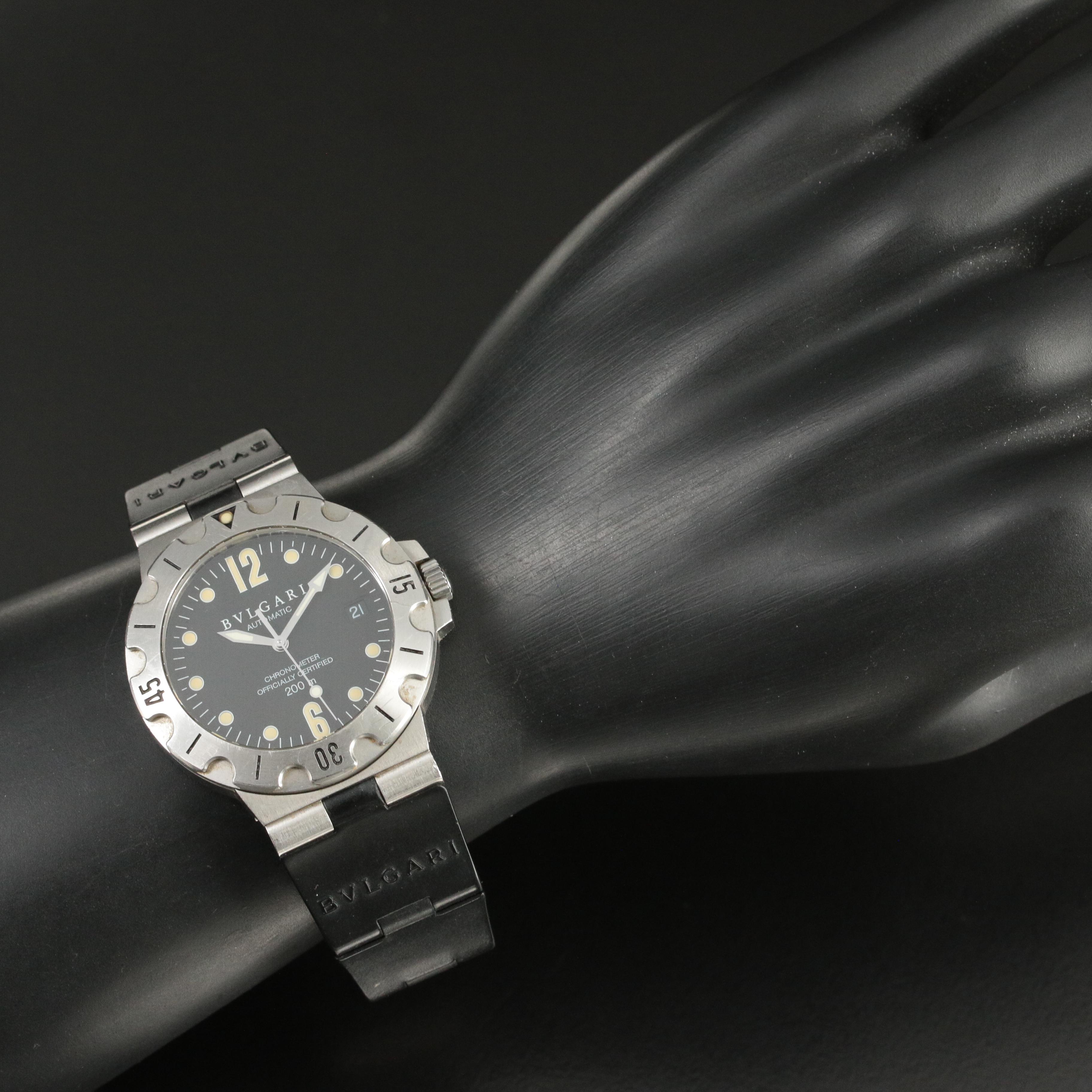 BVLGARI Diagono Scuba Automatic Watch