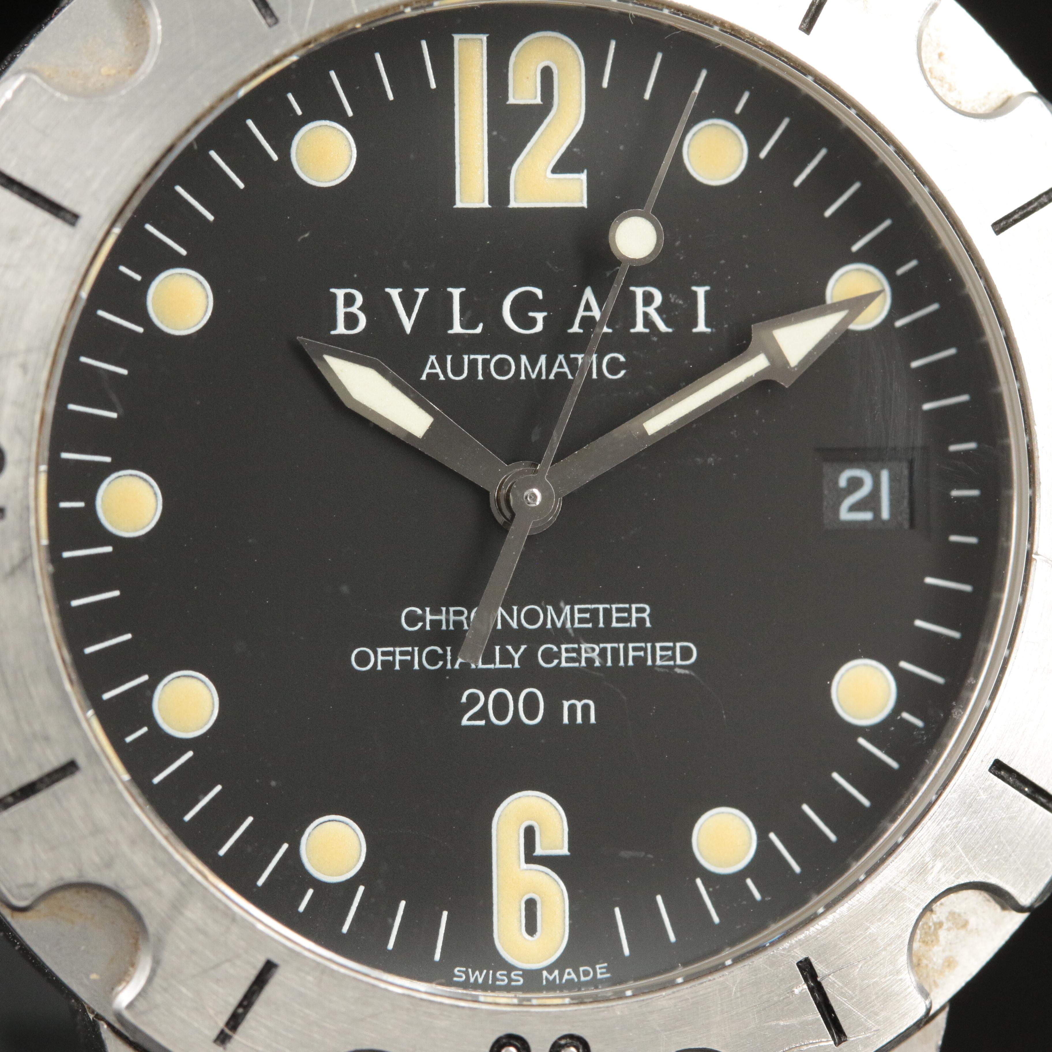 BVLGARI Diagono Scuba Automatic Watch