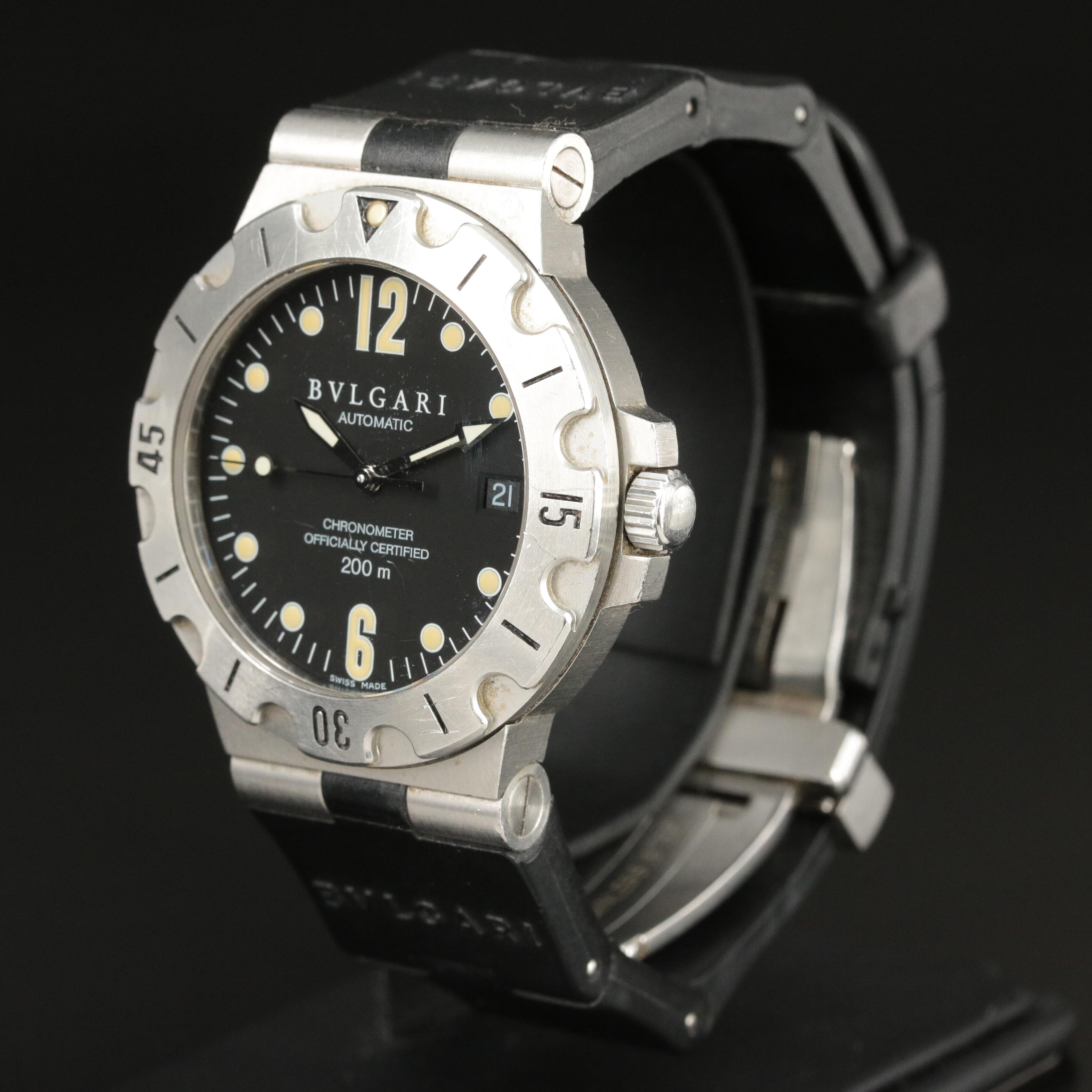 BVLGARI Diagono Scuba Automatic Watch