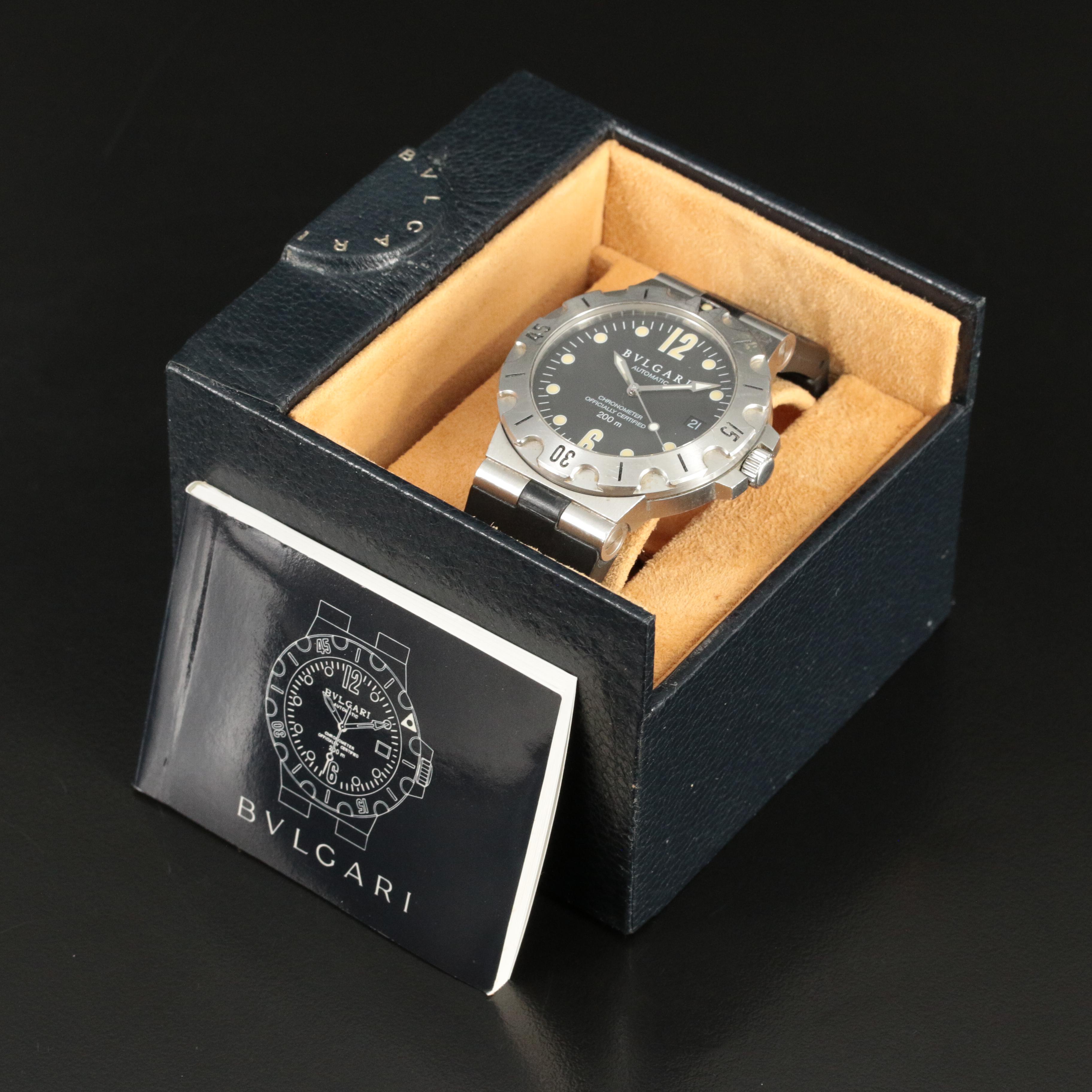 BVLGARI Diagono Scuba Automatic Watch