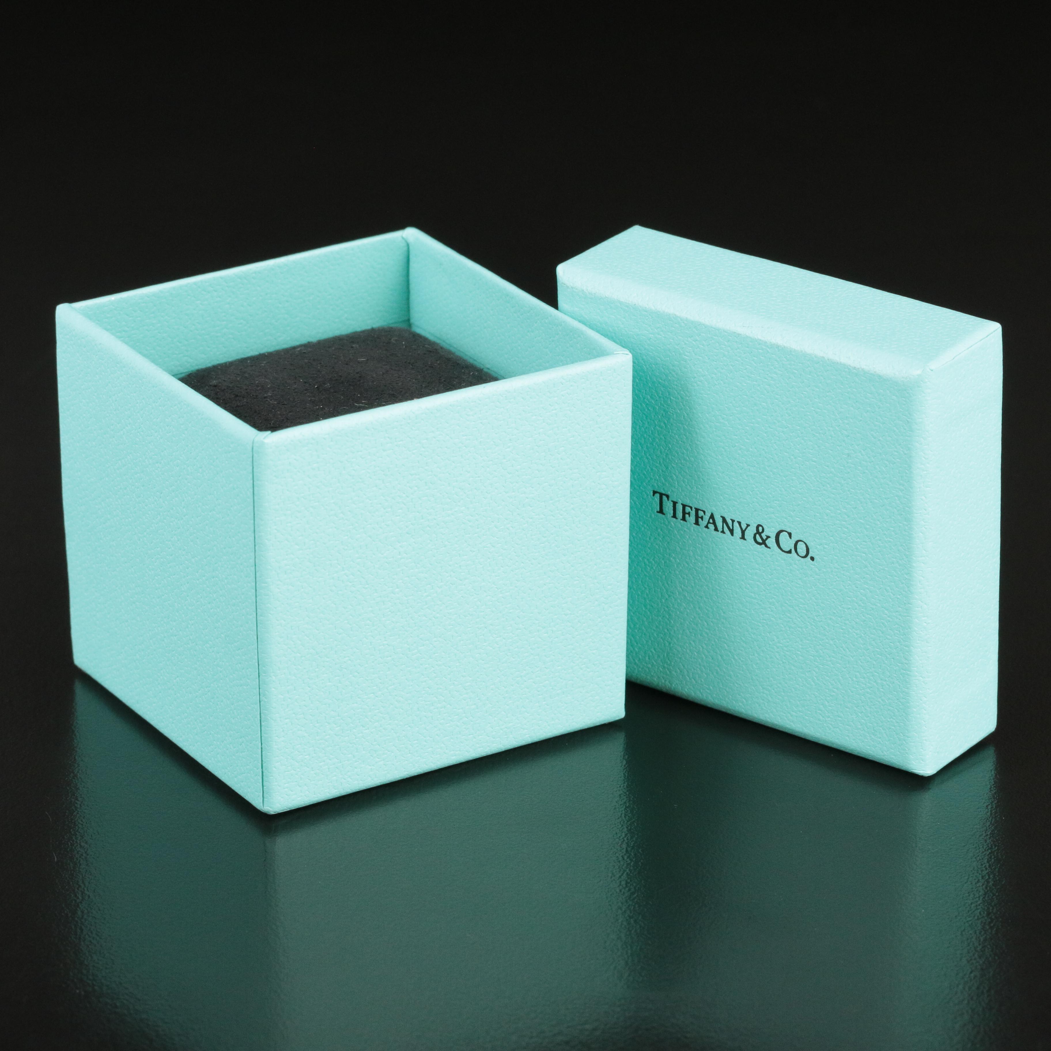 Tiffany & Co. "Jazz" Platinum 0.63 CTW Diamond Bezel Set Eternity Band