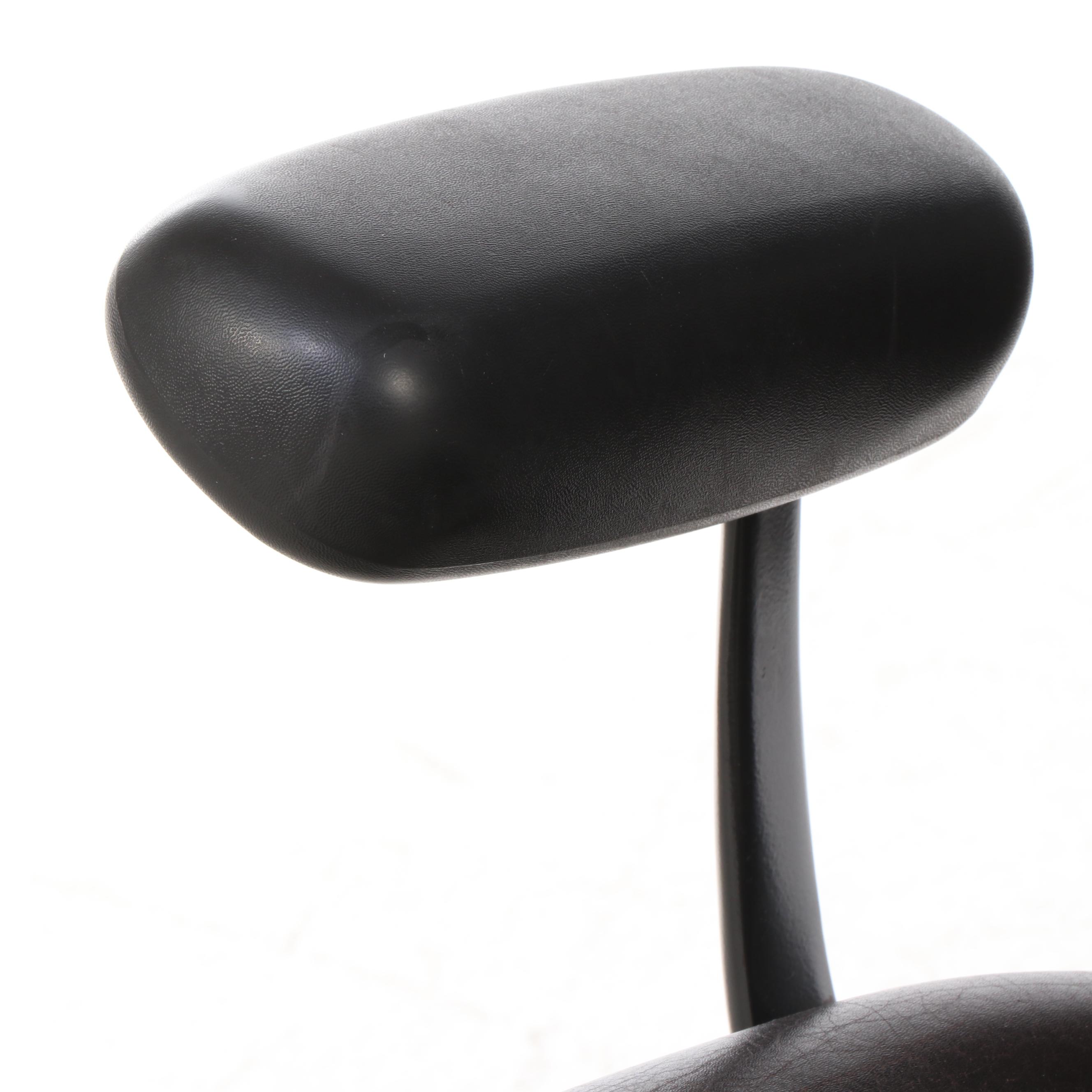 Herman Miller Faux Leather Office Chairs on Wheels