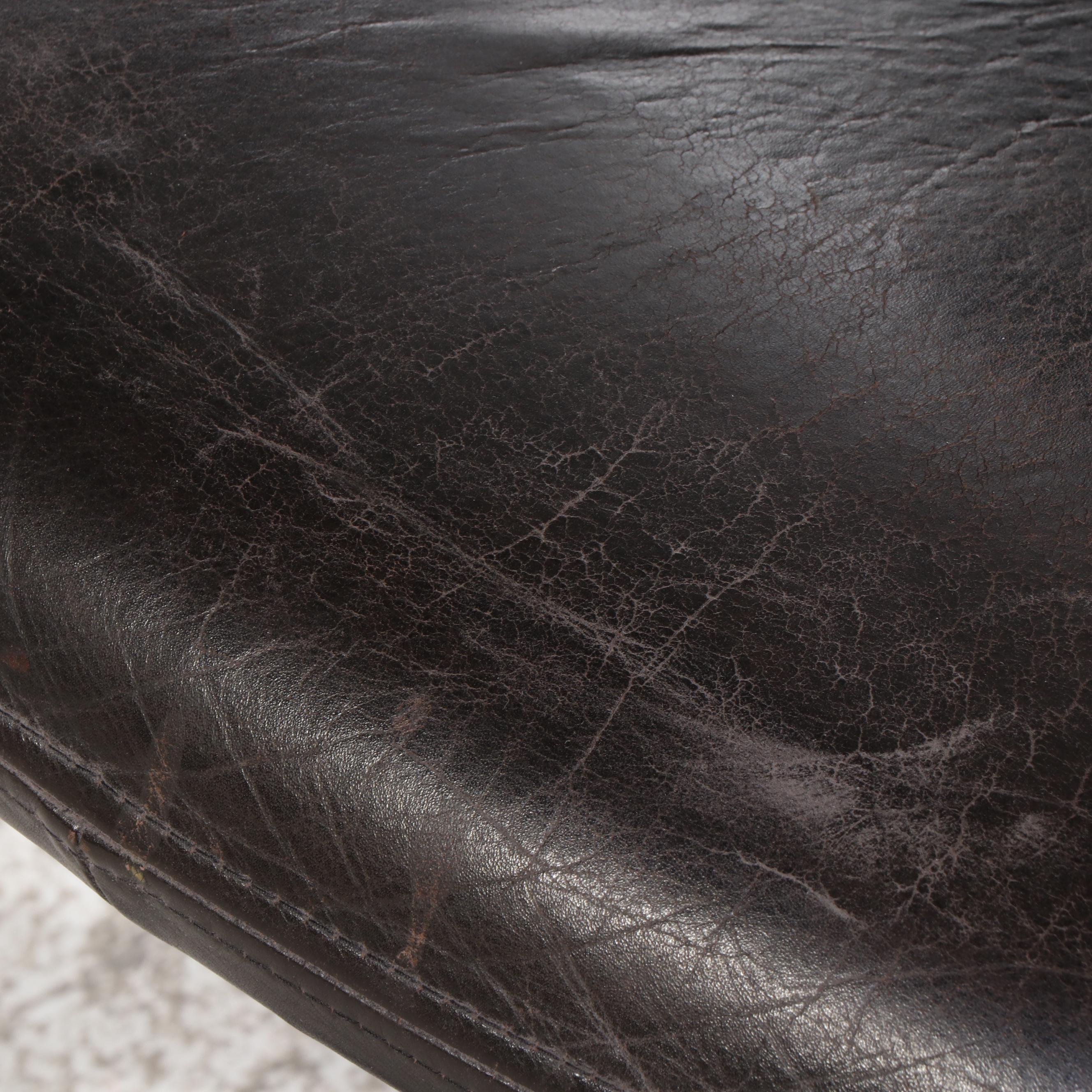 Herman Miller Faux Leather Office Chairs on Wheels