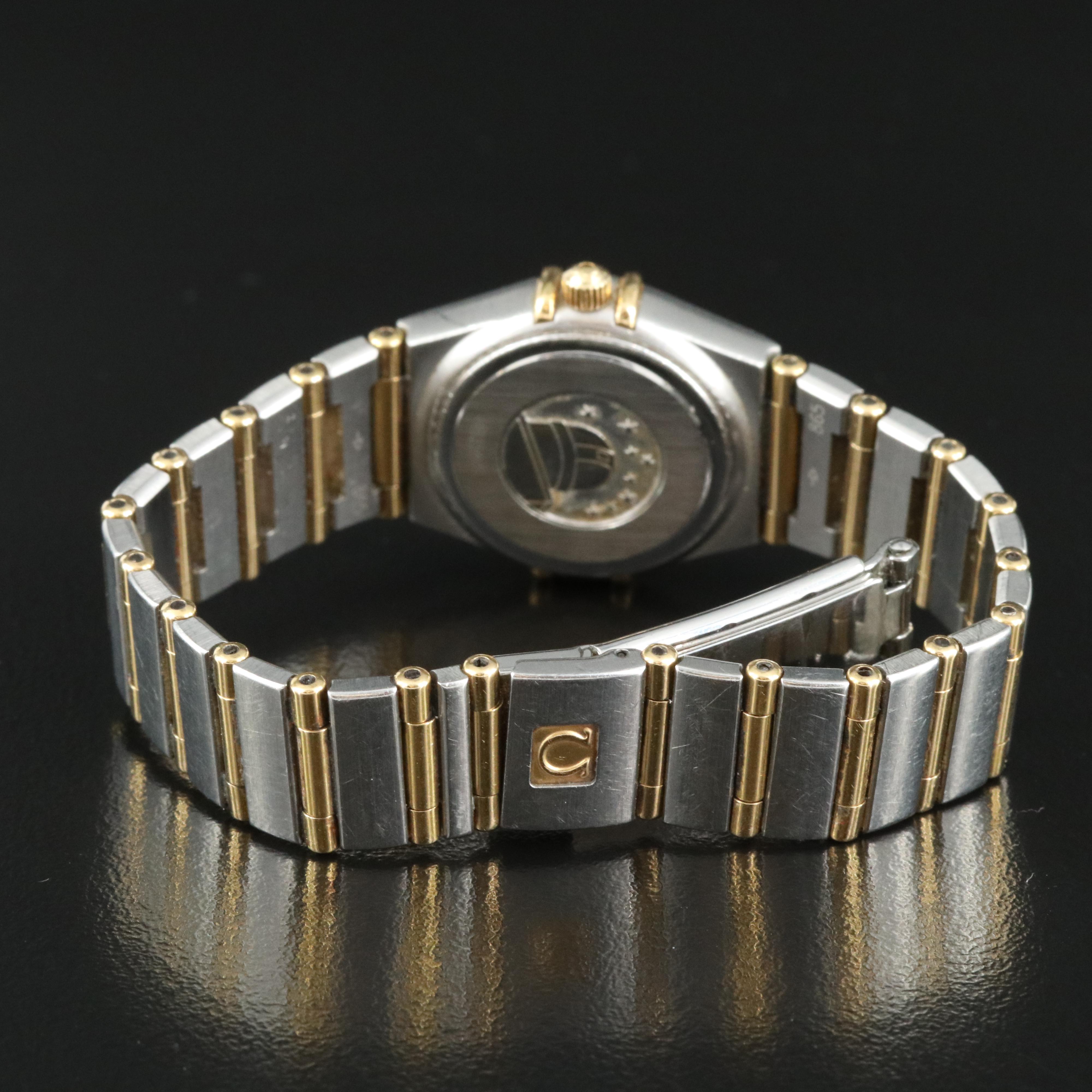 Omega Constellation 18K and Stainless Steel Watch