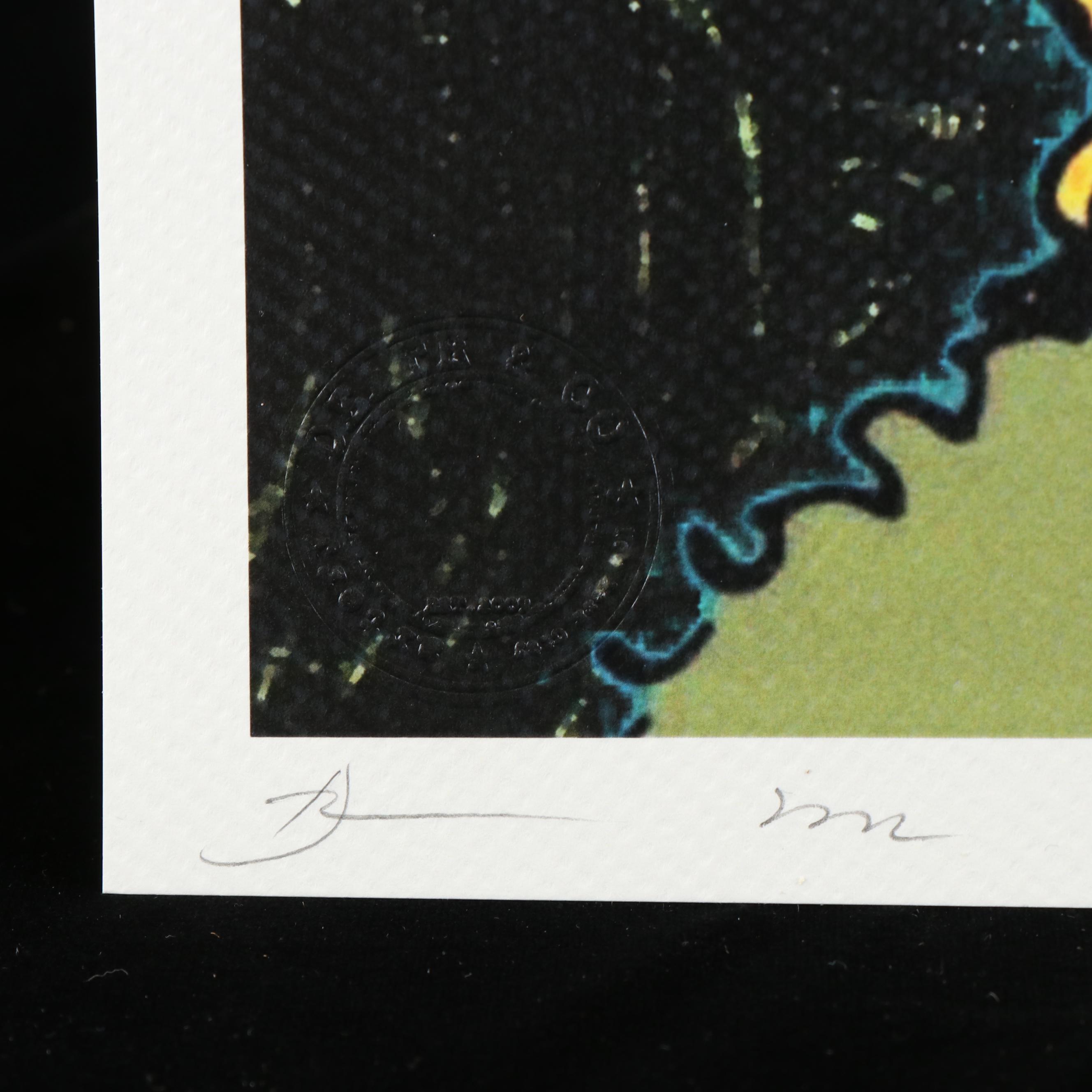 Death NYC Pop Art Graphic Print of Snoopy and Woodstock Starry Night