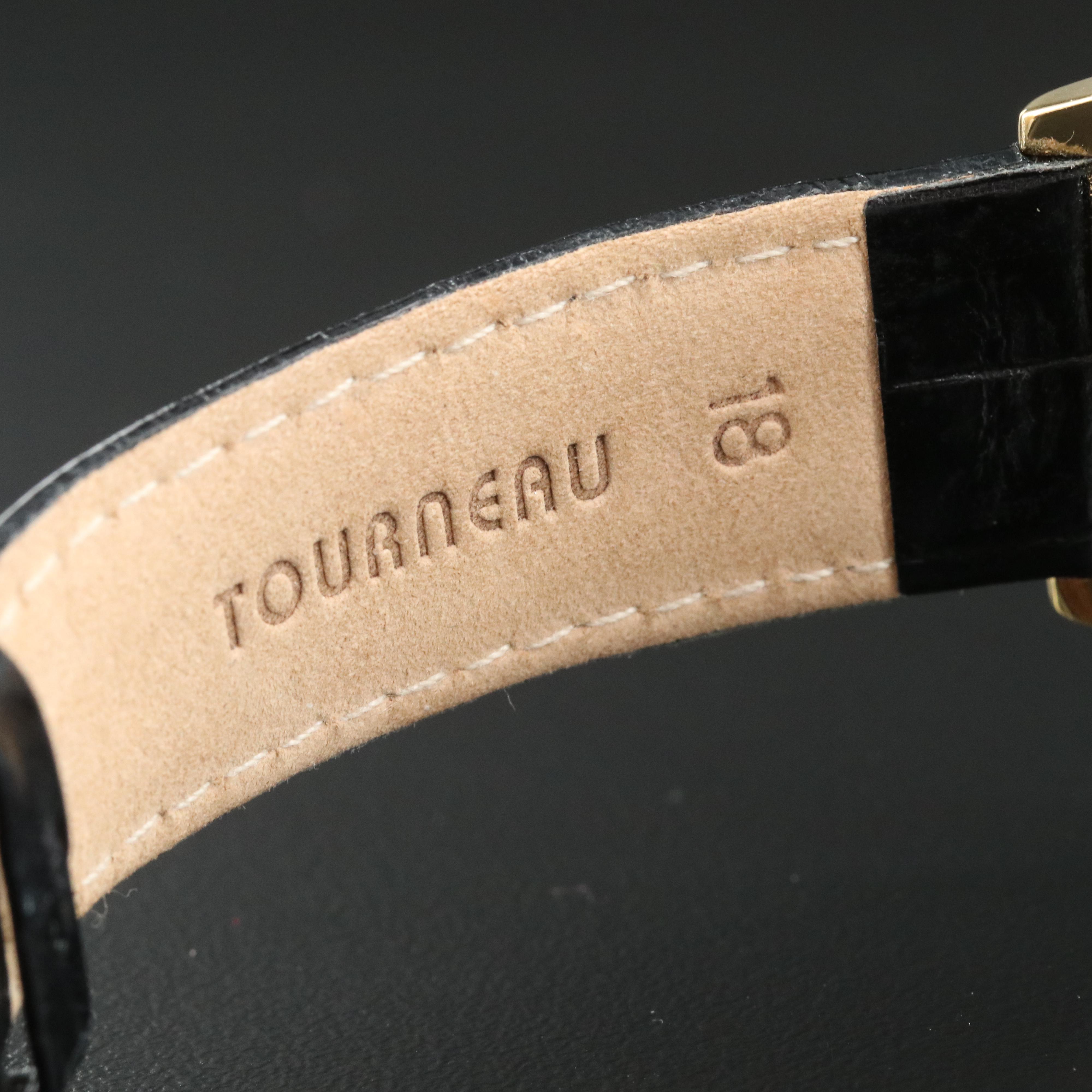 Tourneau Moonphase Triple Calendar Quartz Watch