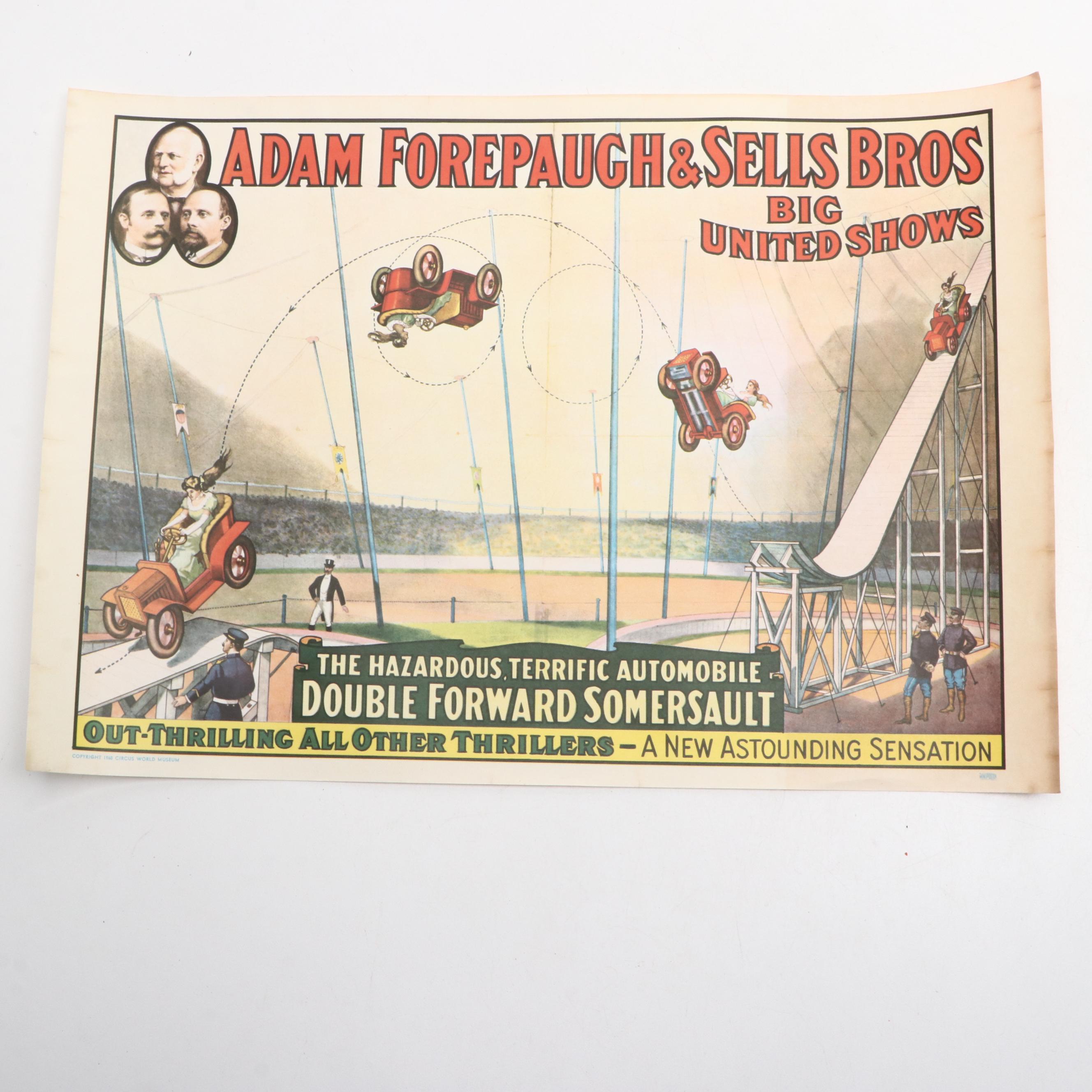 Ringling Bros, Barnum & Bailey with Other Circus Posters, 1960