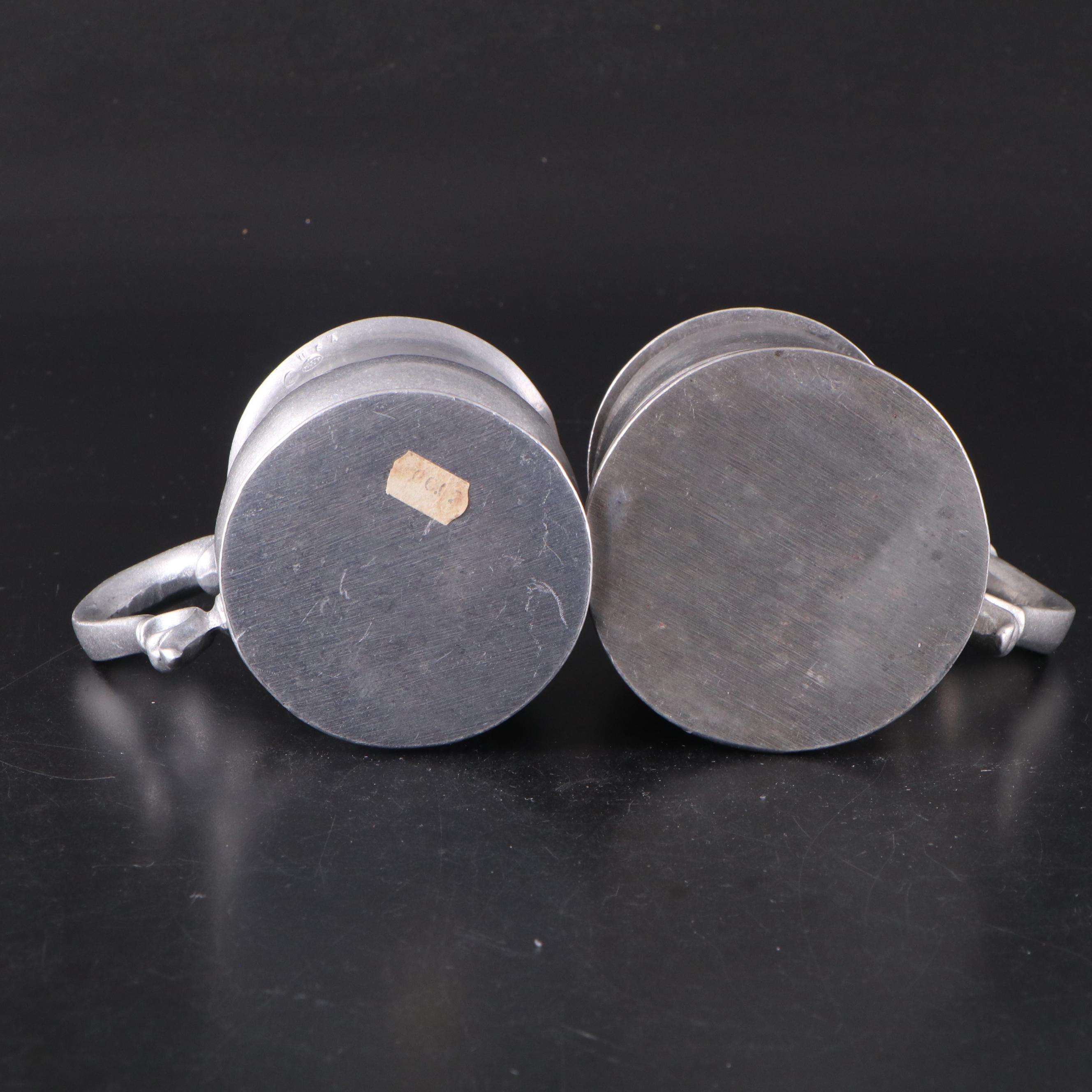 Wilton-Armetale Pewter Beer Steins, Mid to Late 20th Century