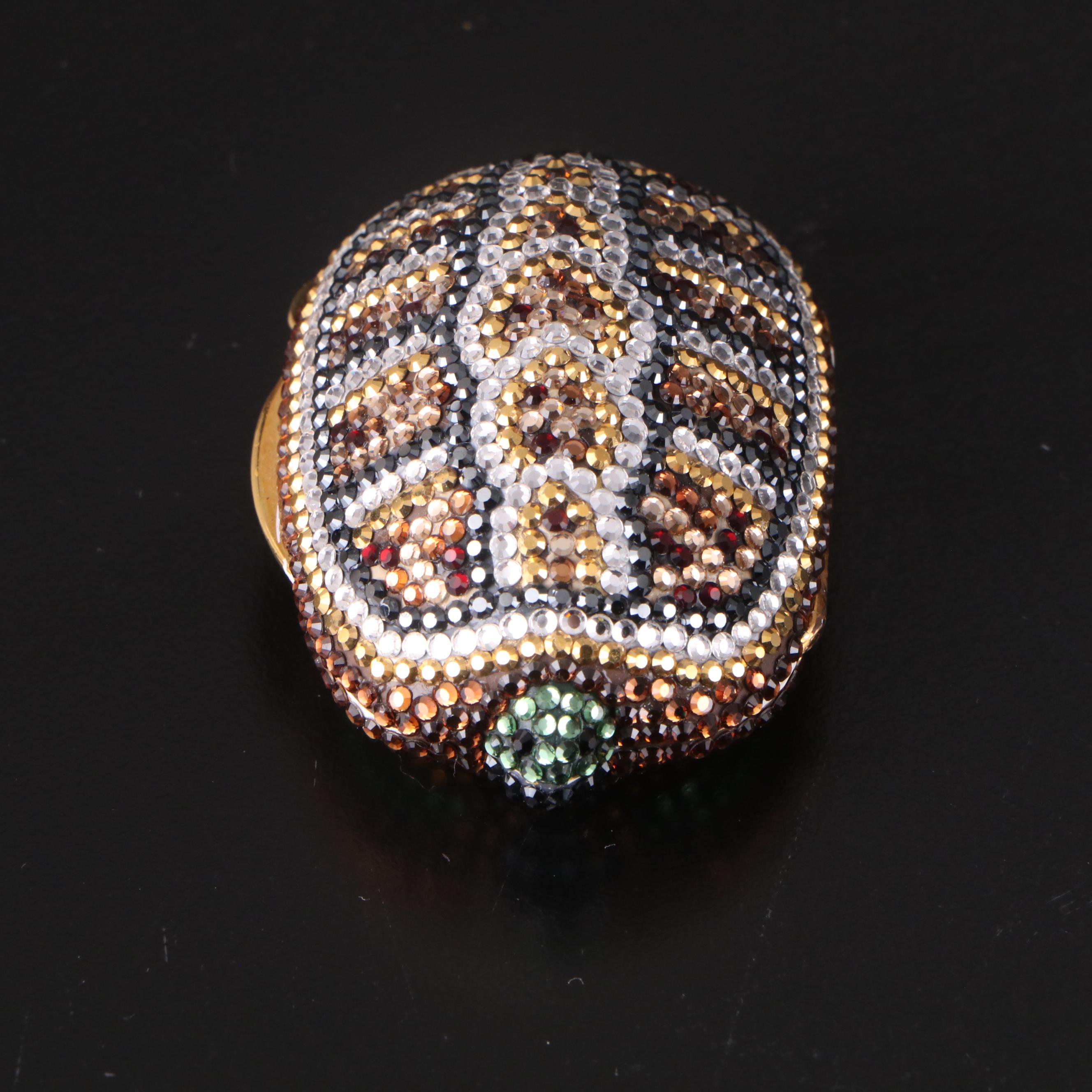 Judith Leiber Crystal Embellished Pill Boxes EBTH