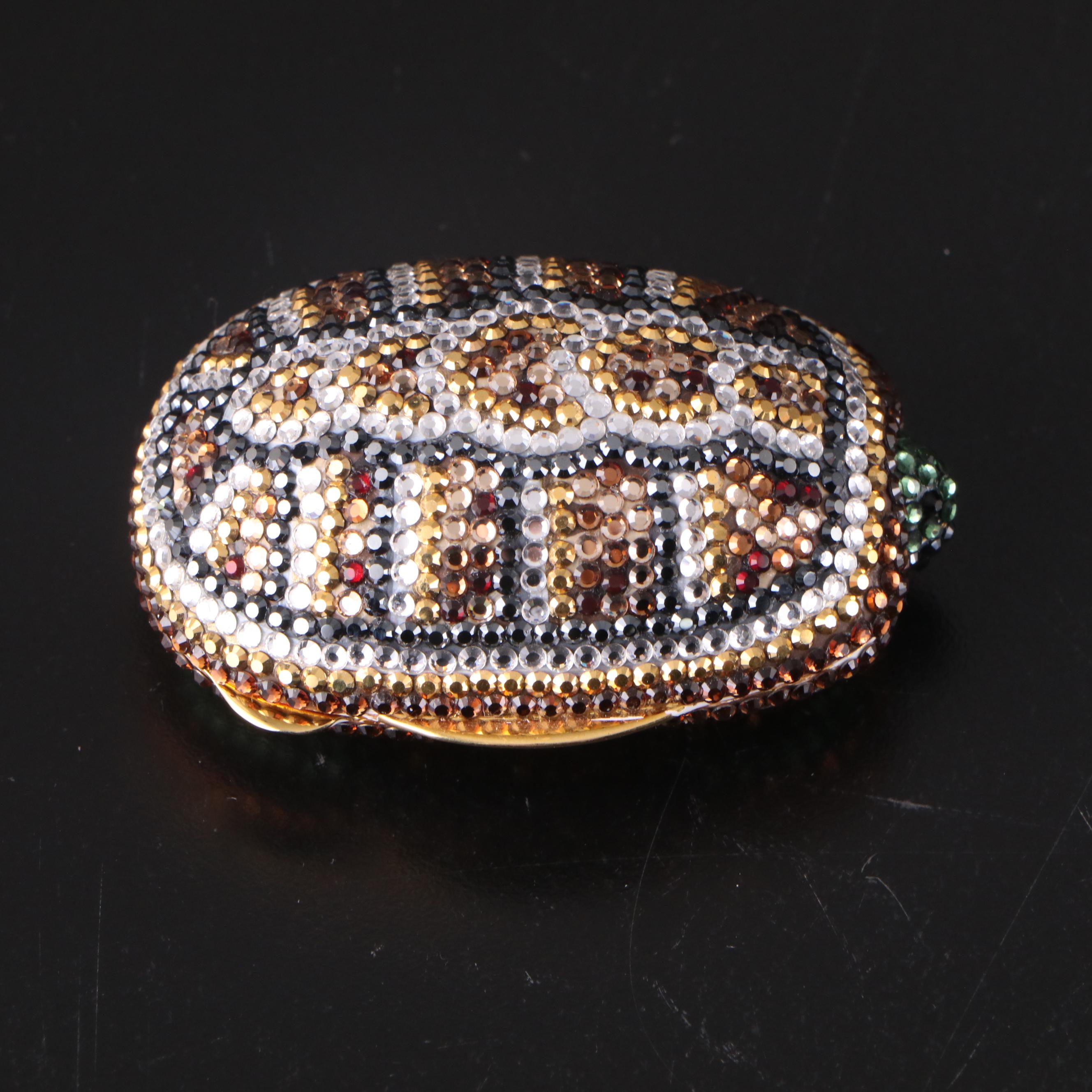 Judith Leiber Crystal Embellished Pill Boxes