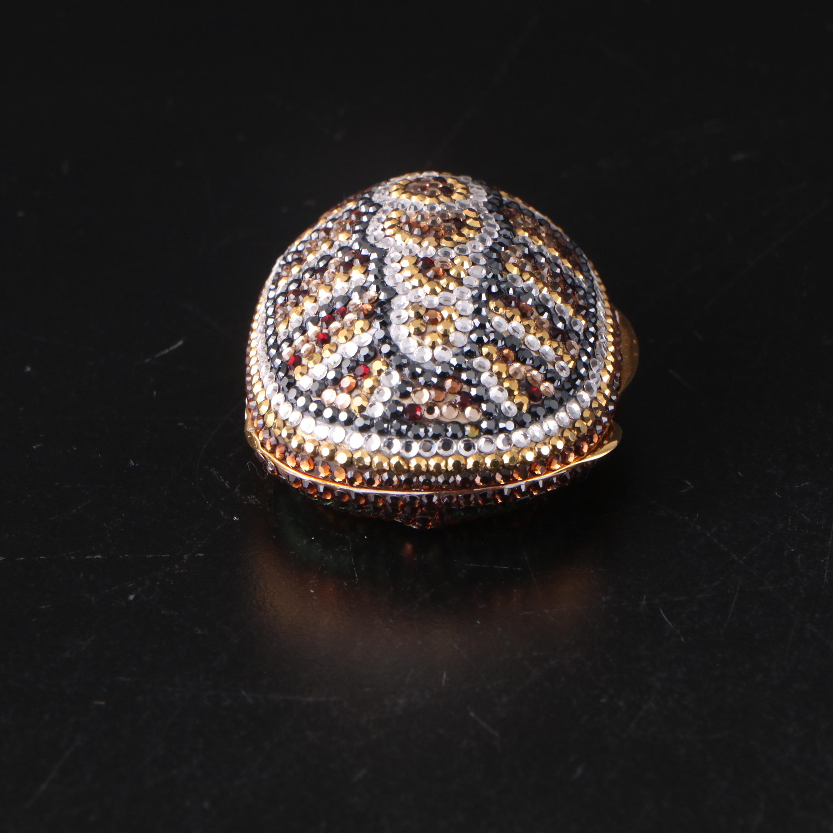 Judith Leiber Crystal Embellished Pill Boxes