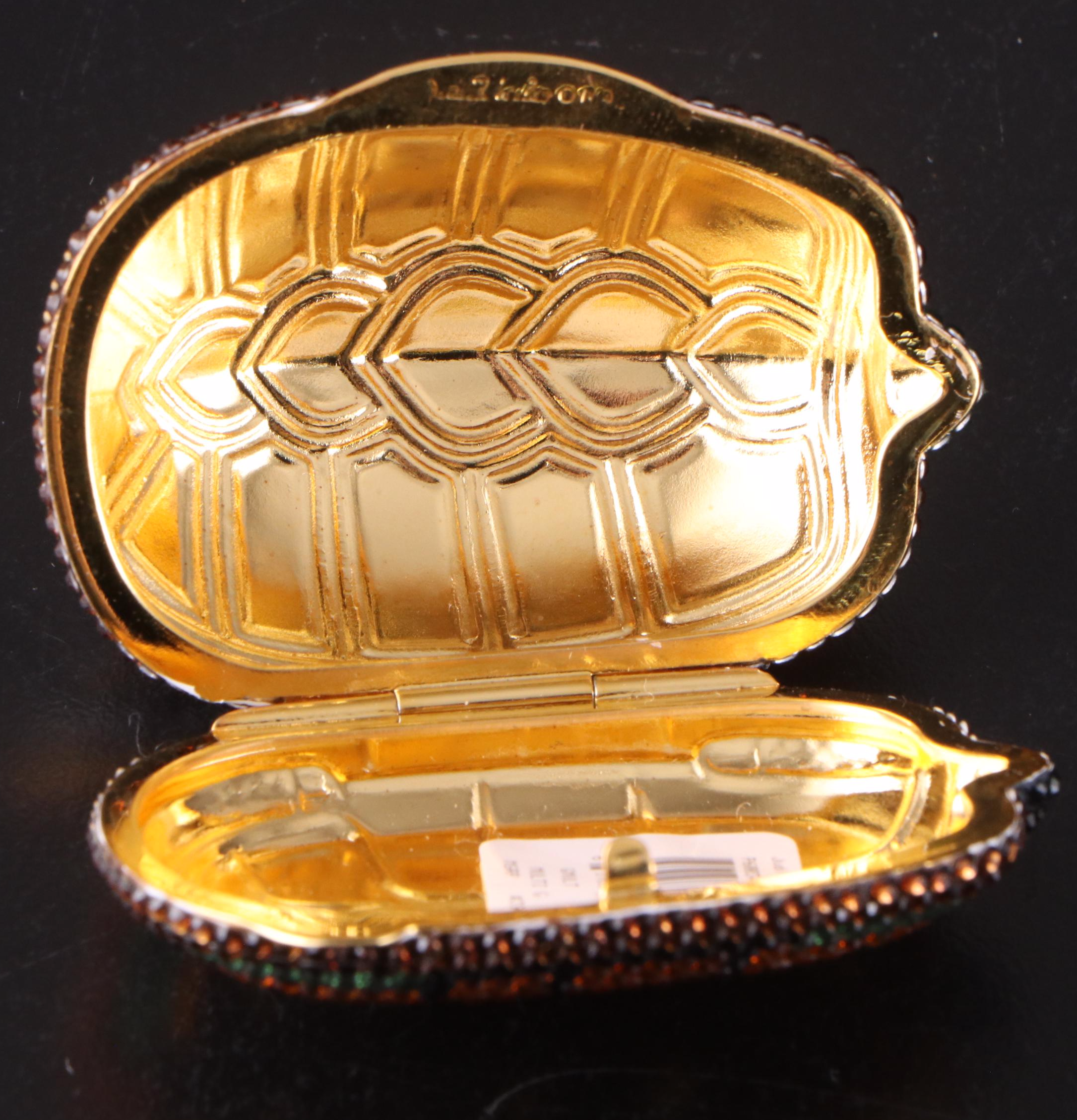 Judith Leiber Crystal Embellished Pill Boxes