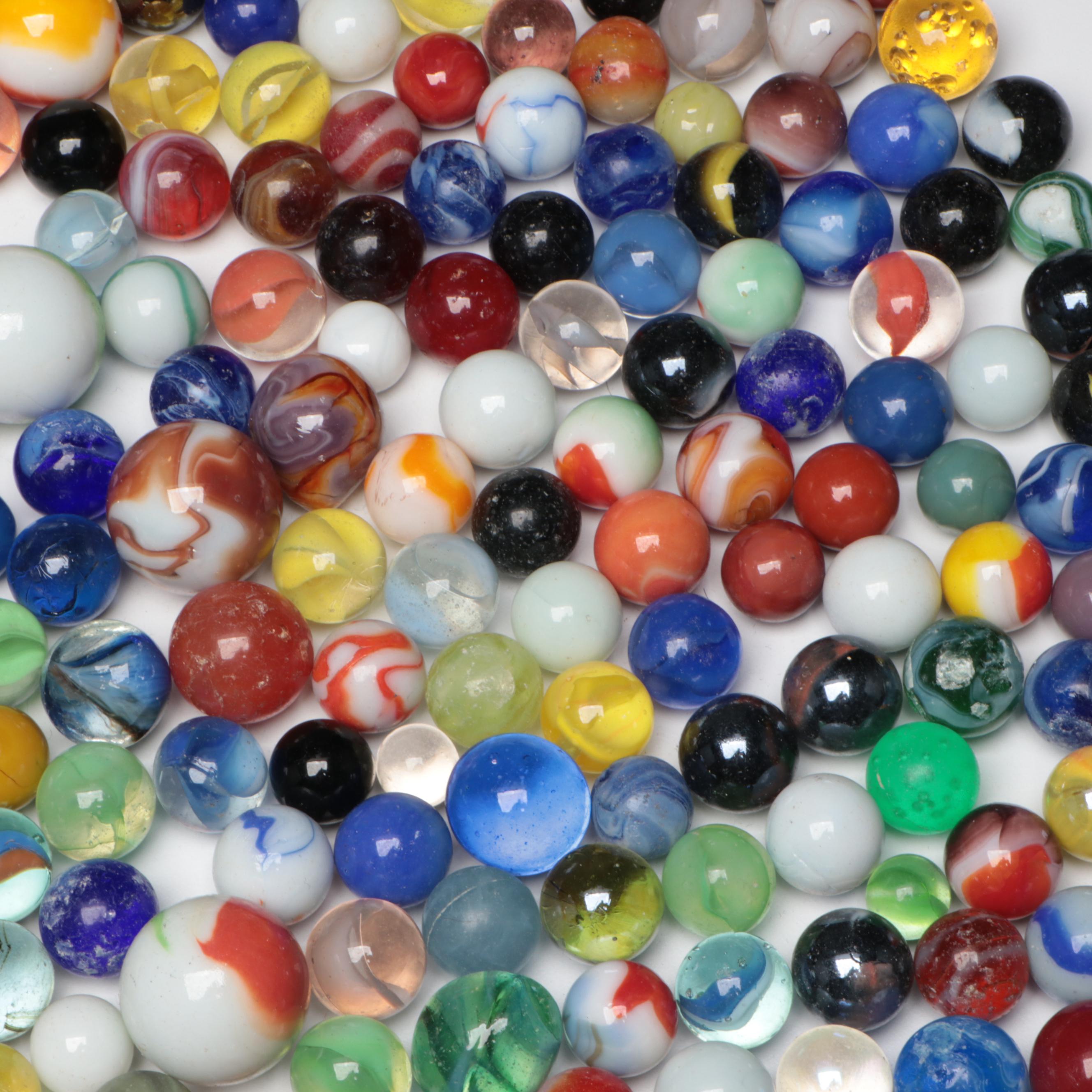 Coca-Cola, Pepsi, Gasoline Alley with Uranium and Other Glass Marbles