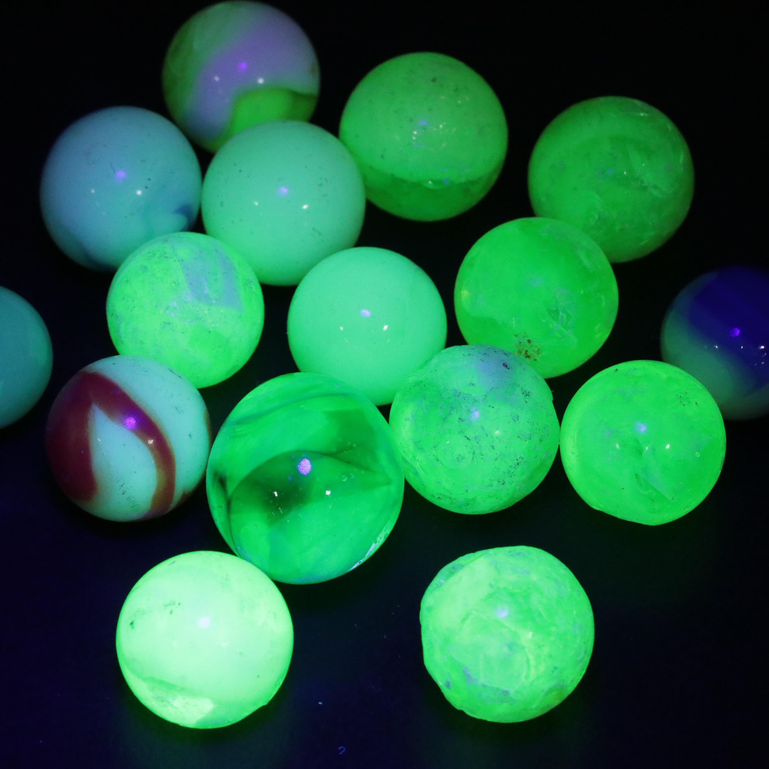 Coca-Cola, Pepsi, Gasoline Alley with Uranium and Other Glass Marbles