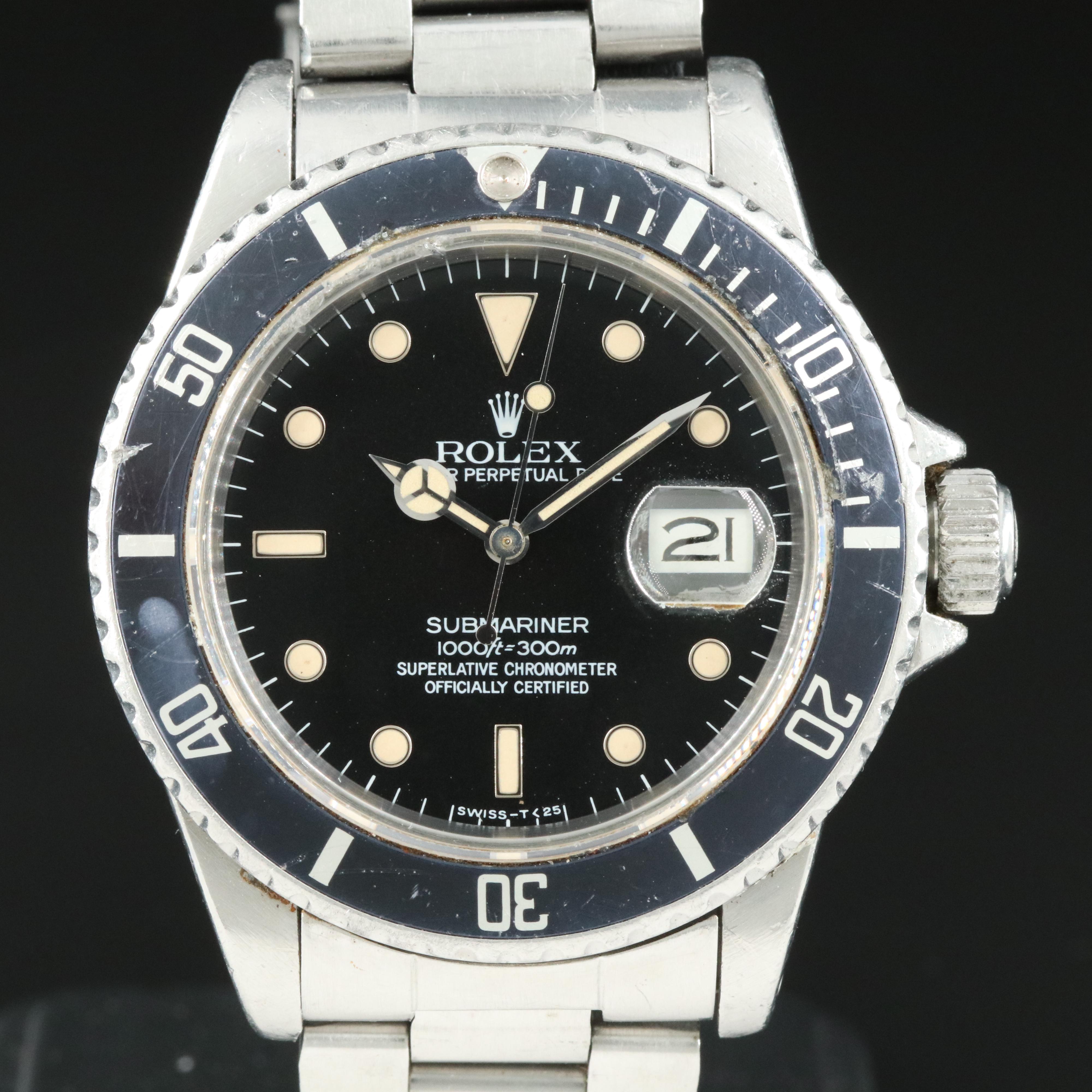 1984 Rolex Submariner with Date Watch