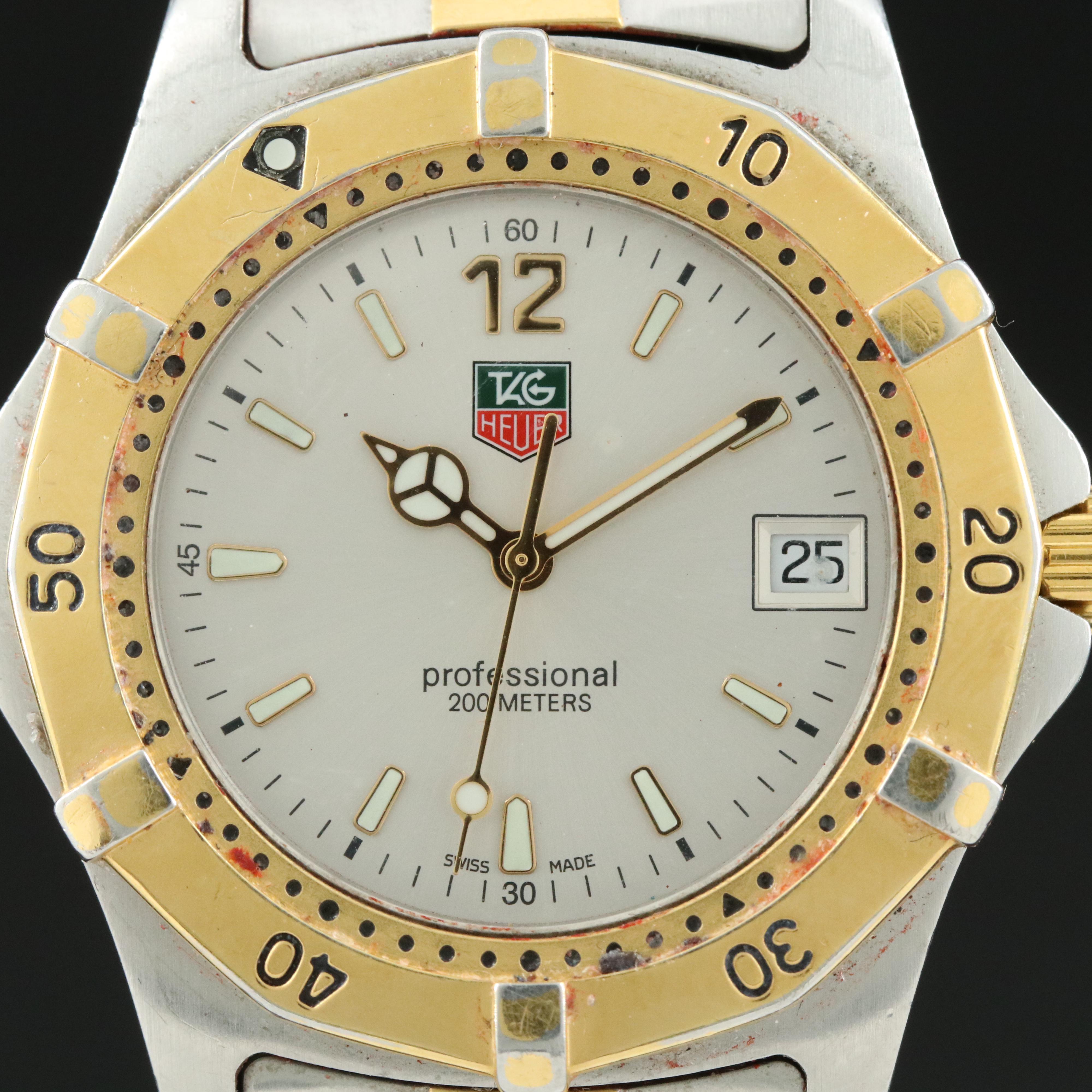 TAG Heuer Professional Two-Tone Watch